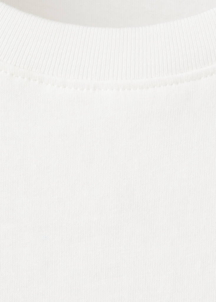 Printed cotton-blend t-shirt — Off White