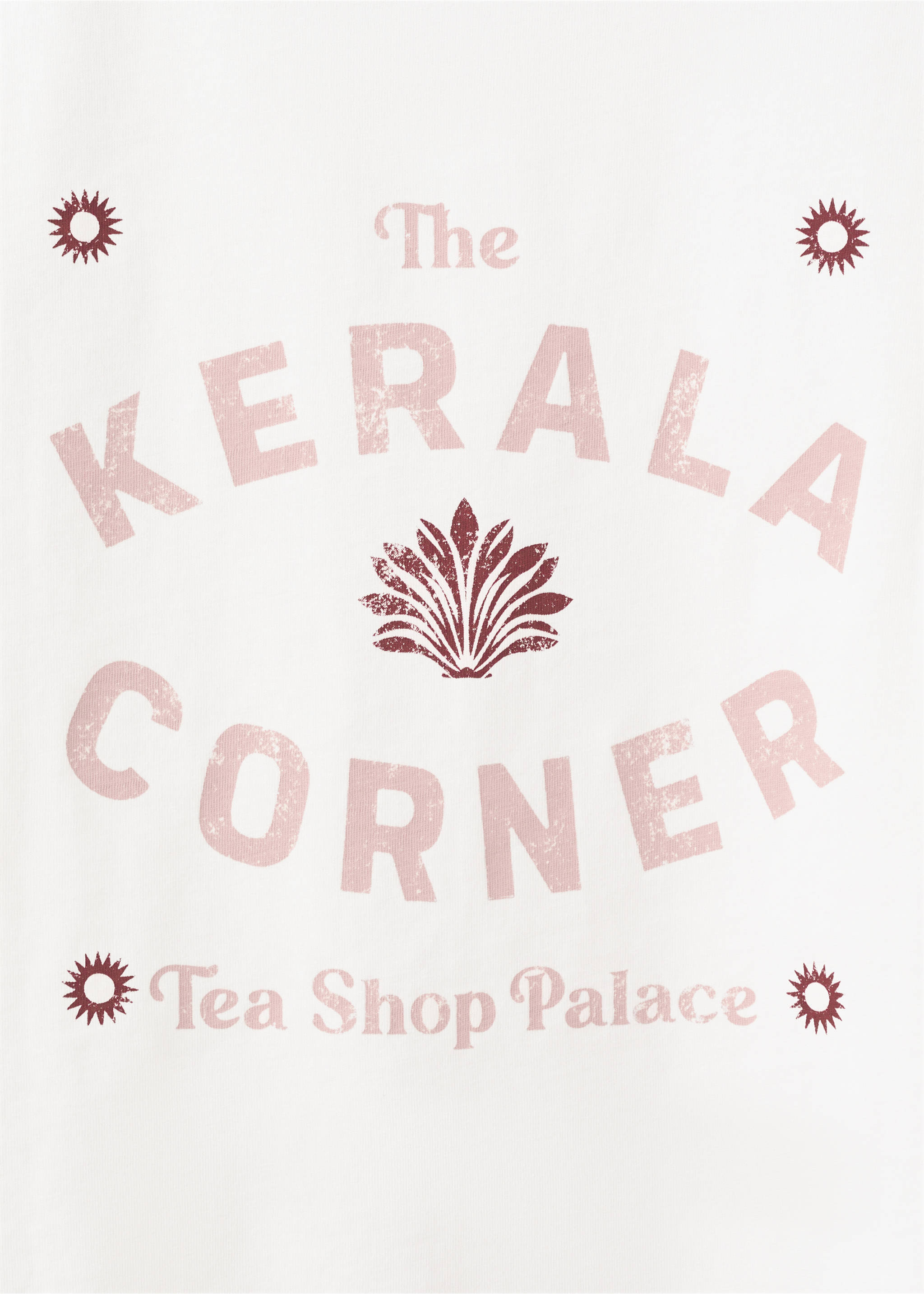 Printed cotton-blend t-shirt - Details of the article 0, Off White. Ref: 27014778-00.