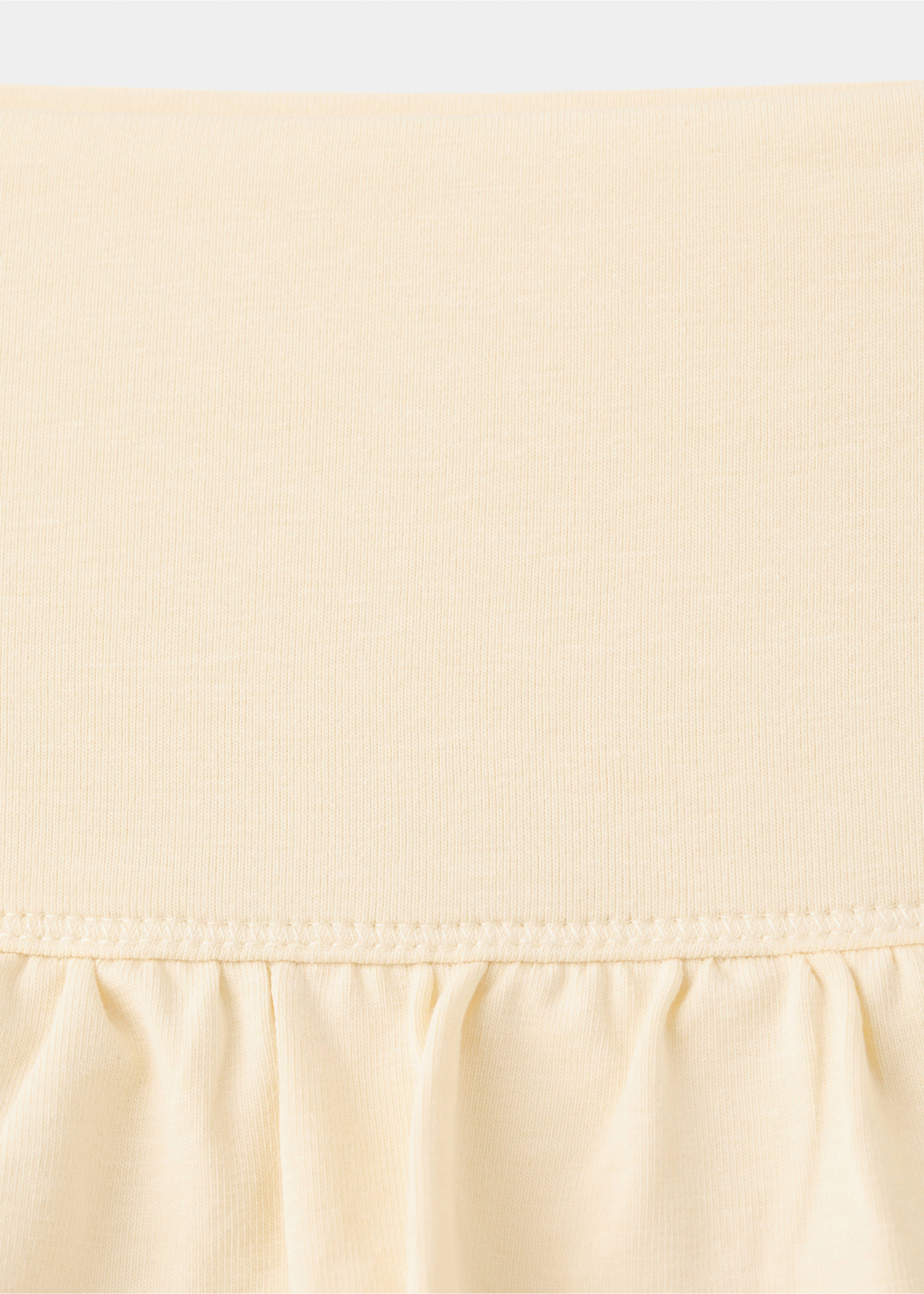 Короткая юбка с оборками - Деталь изделия 8, Пастельно-желтый. Ref: 27014779-00.