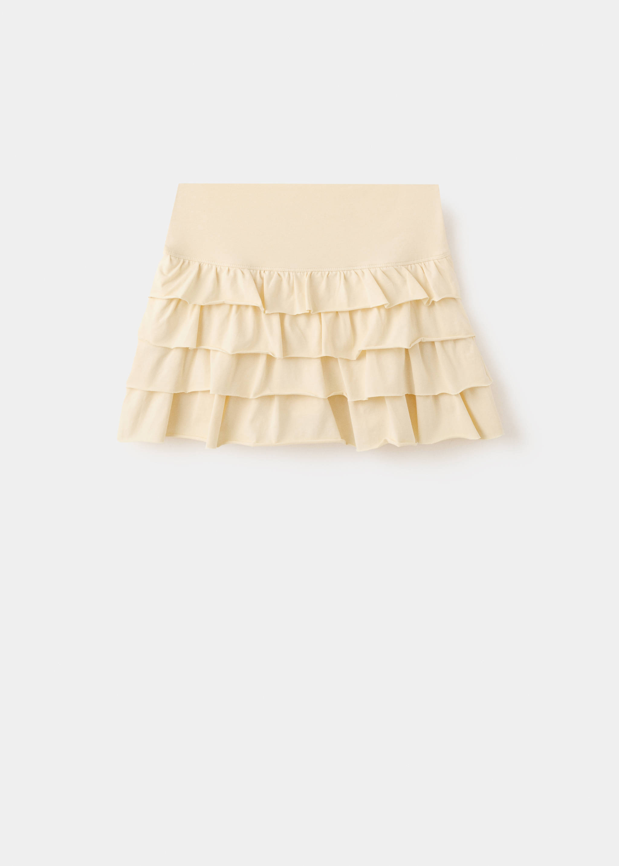 Ruffled short skirt - Article without model