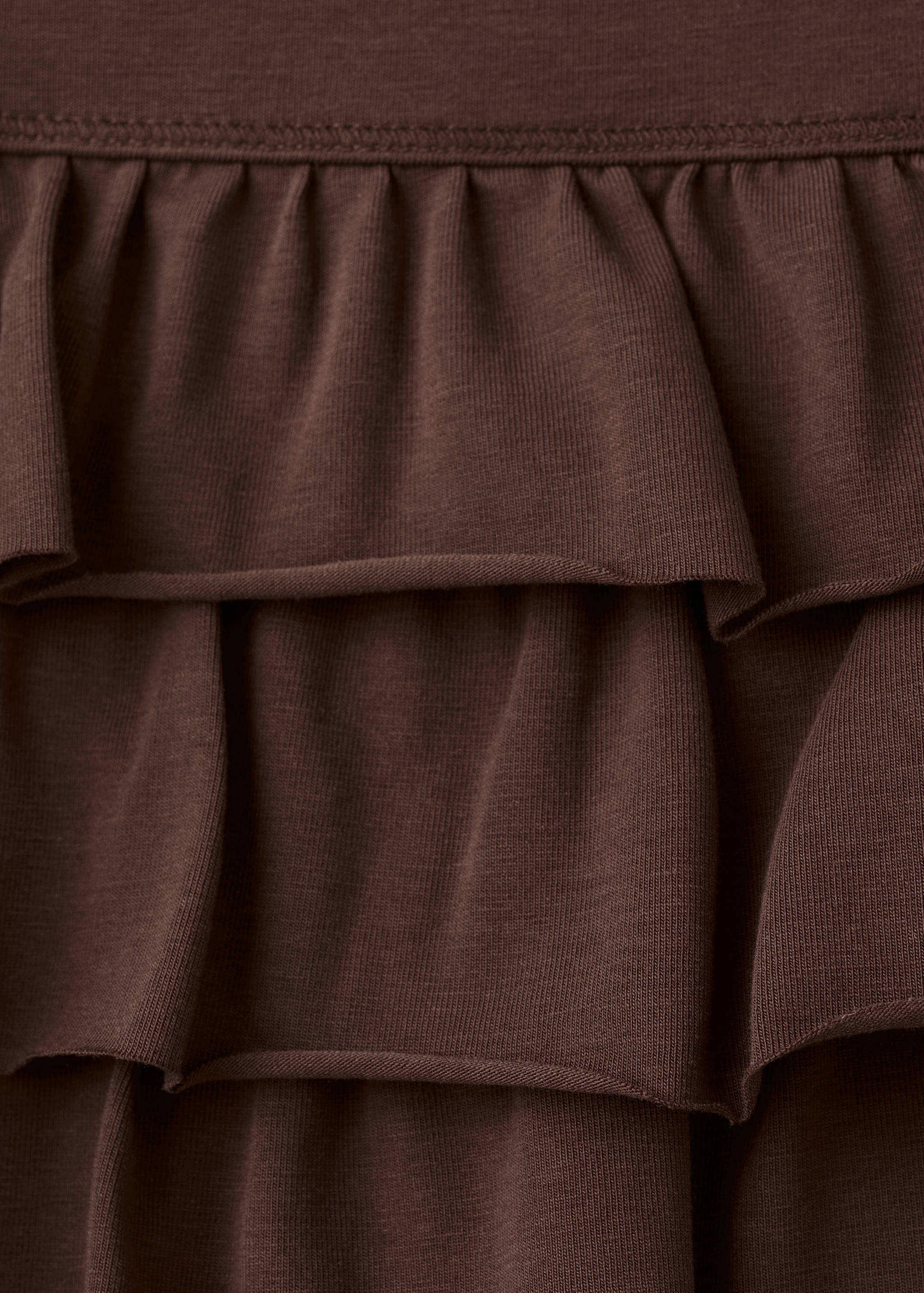 Короткая юбка с оборками - Деталь изделия 8