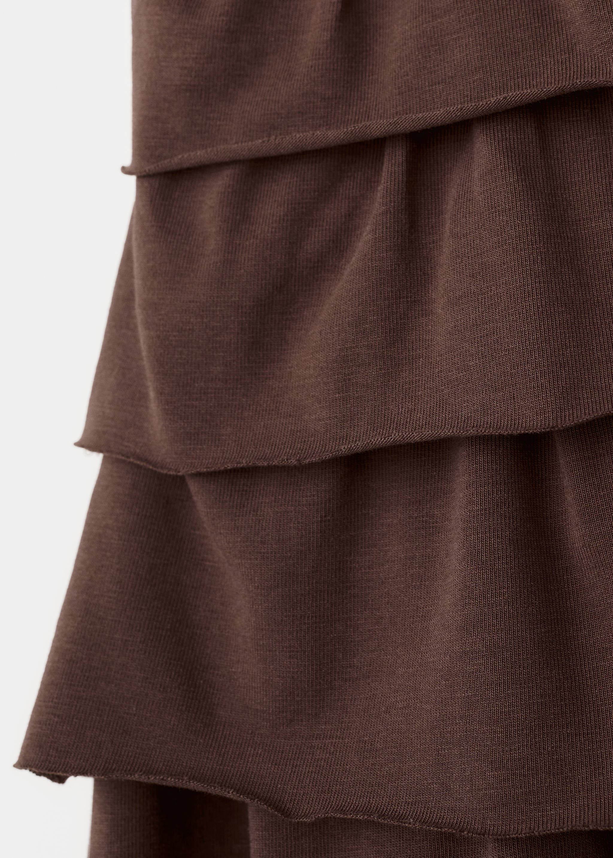 Короткая юбка с оборками - Деталь изделия 0