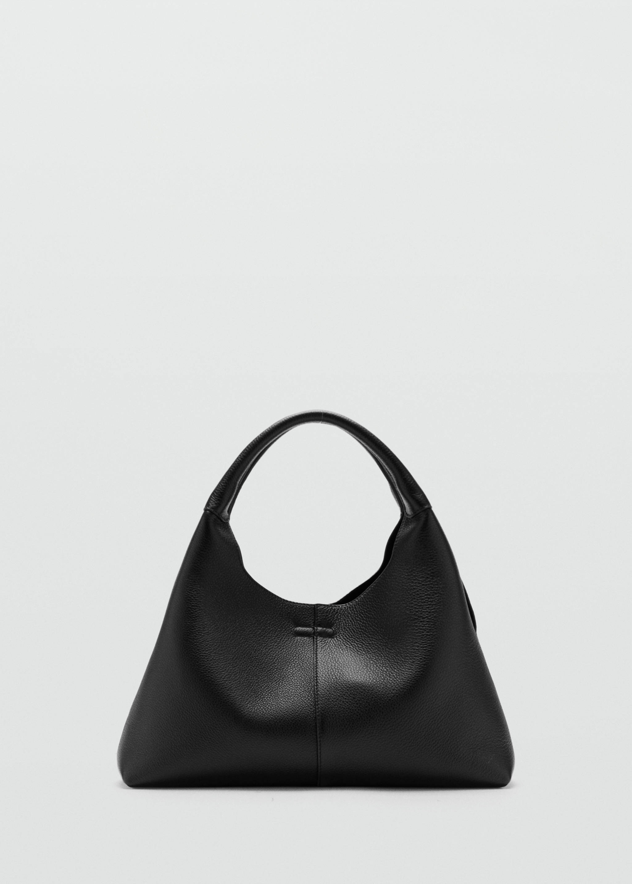 Stitched leather shoulder bag - Article without model