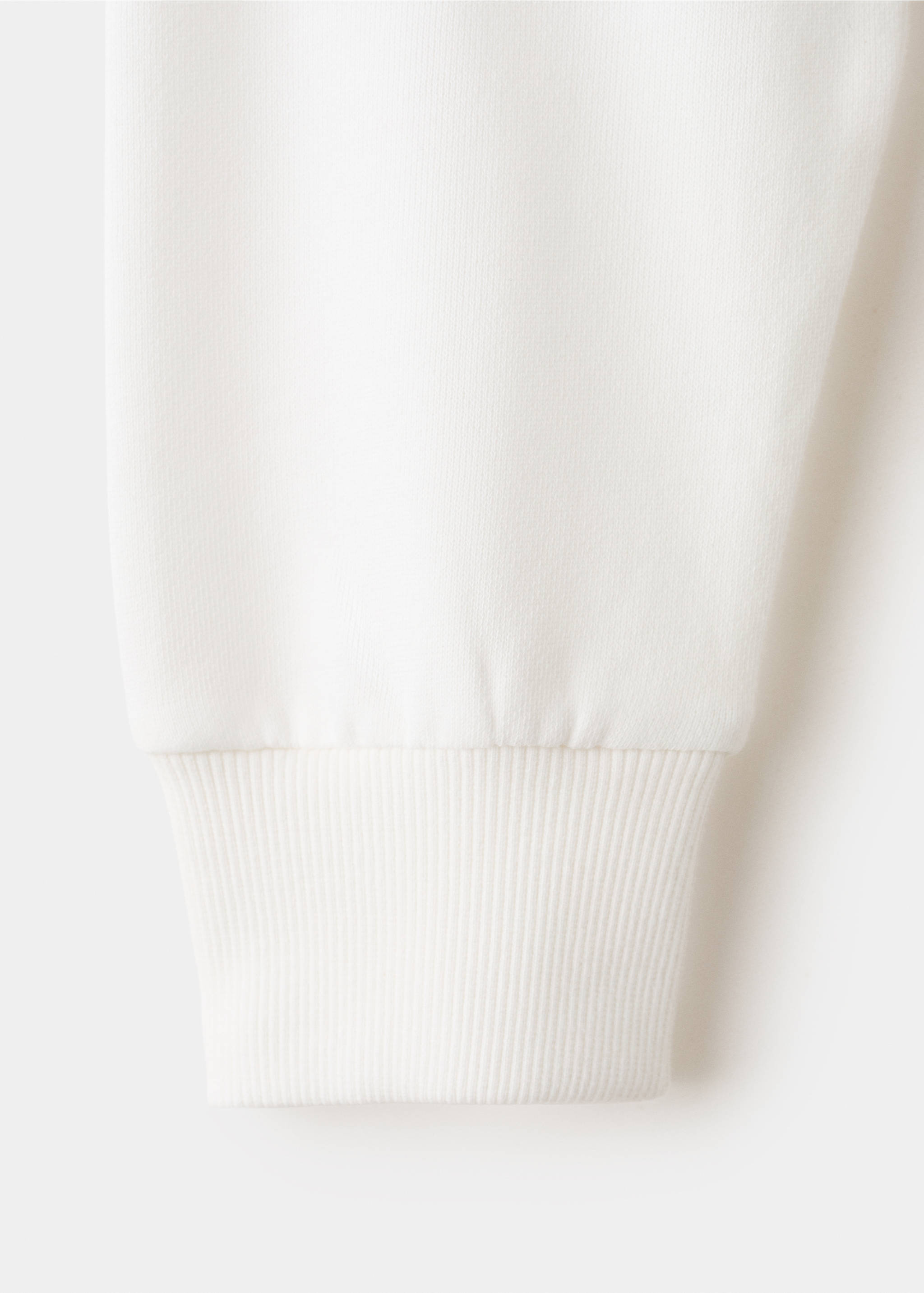 Printed cotton sweatshirt - Details of the article 8, Off White. Ref: 27015147-00.