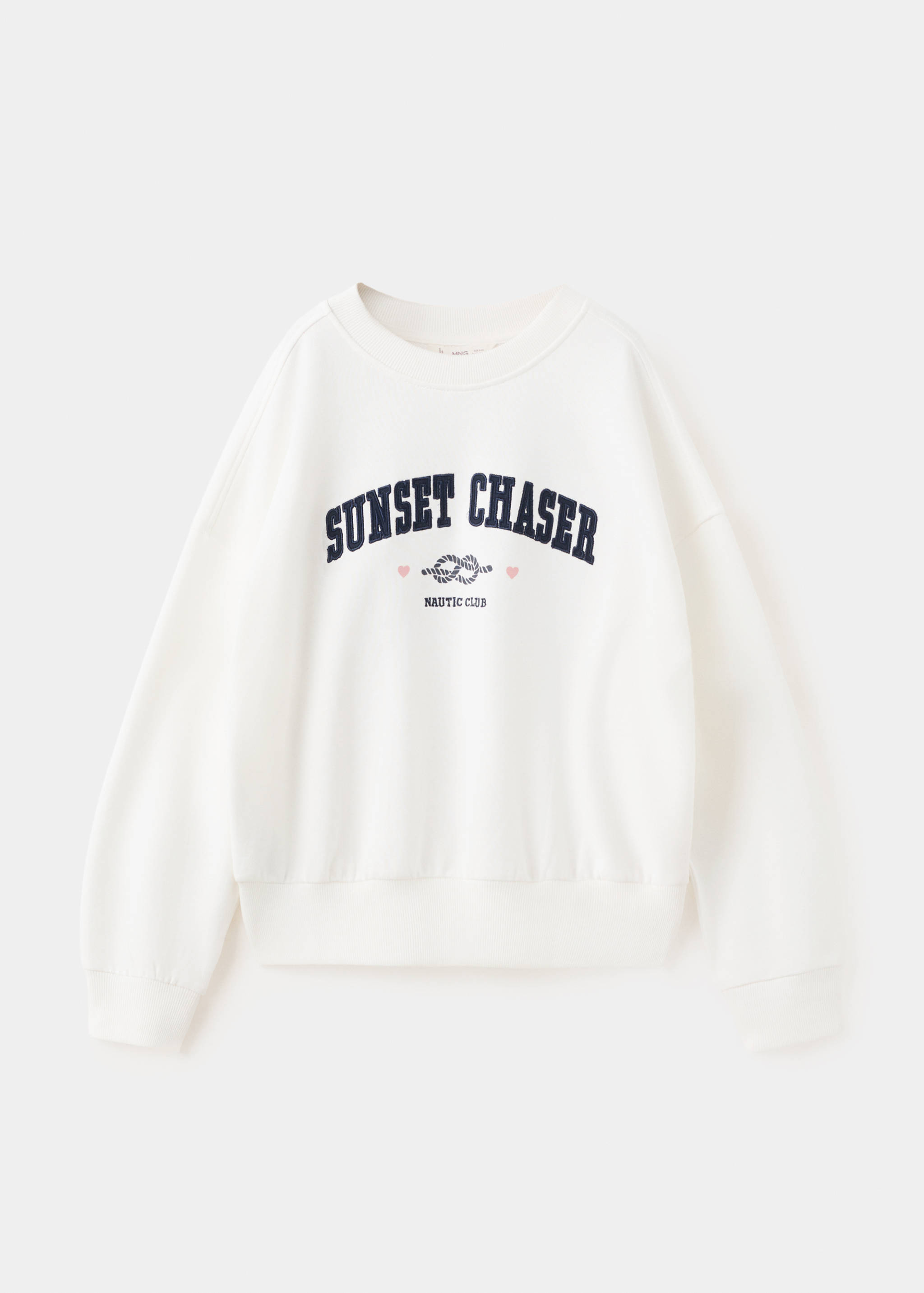 Printed cotton sweatshirt - Article without model