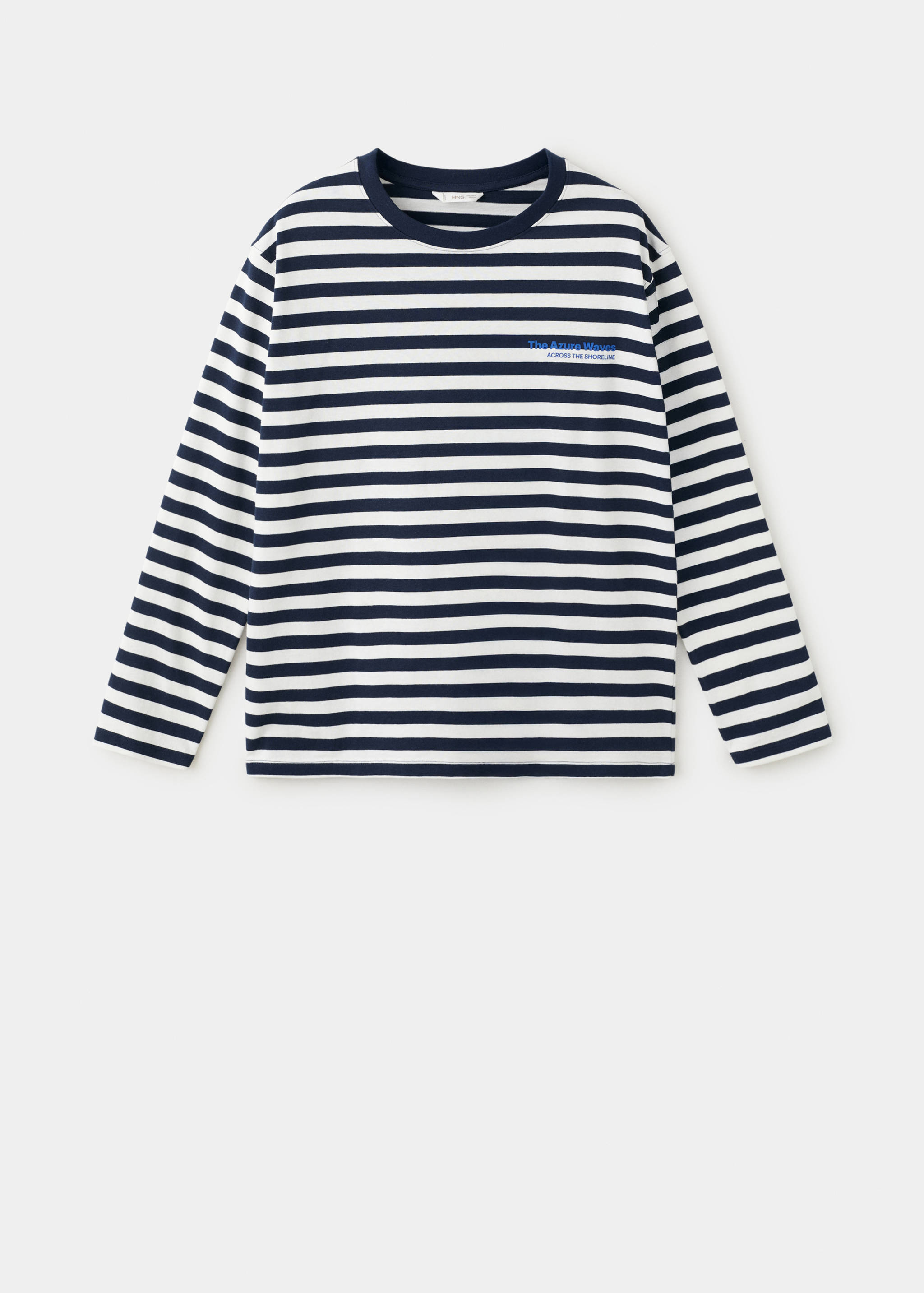 Camiseta rayas estampada - Artículo sin modelo