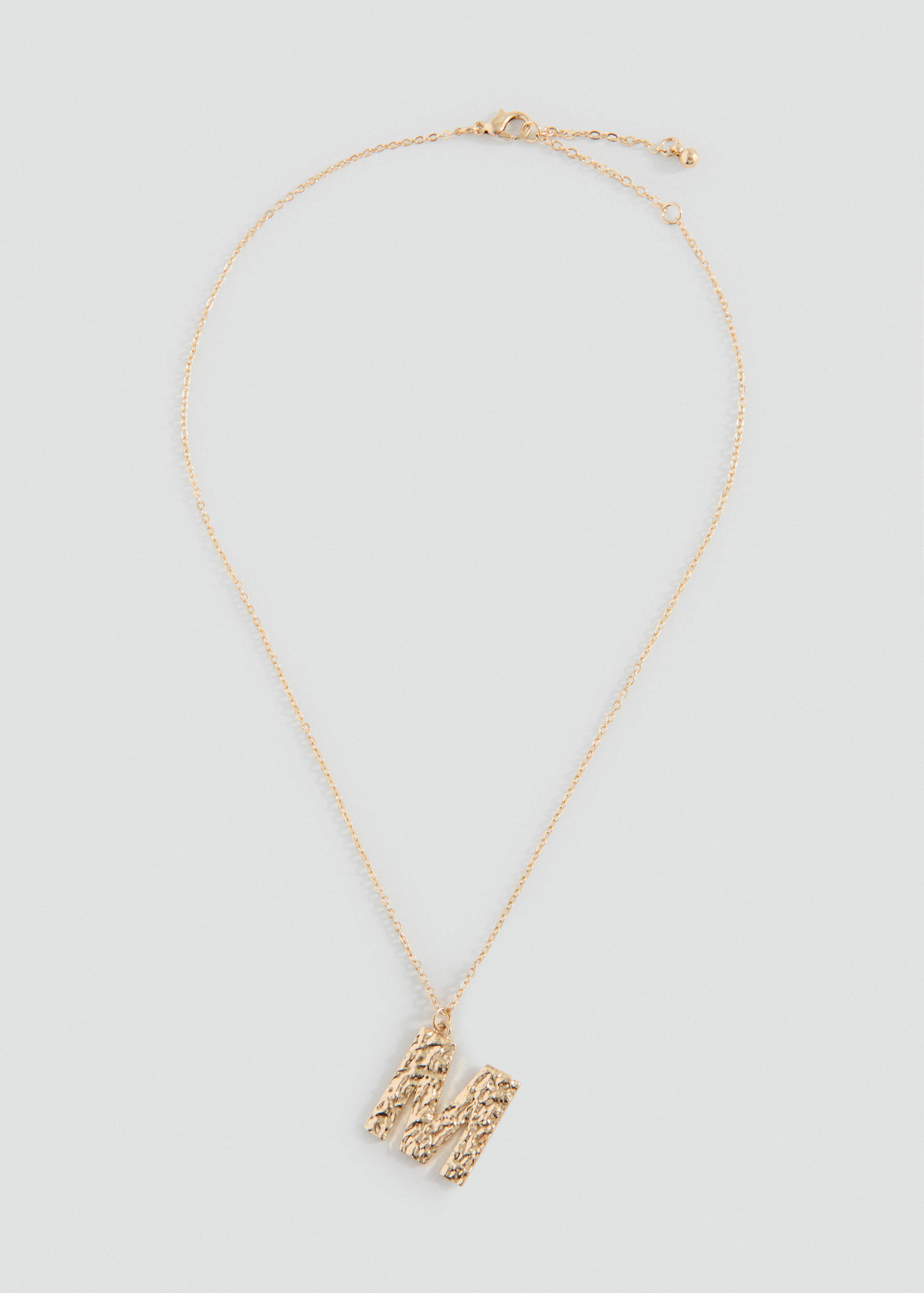 Letter Pendant Necklace - Article without model