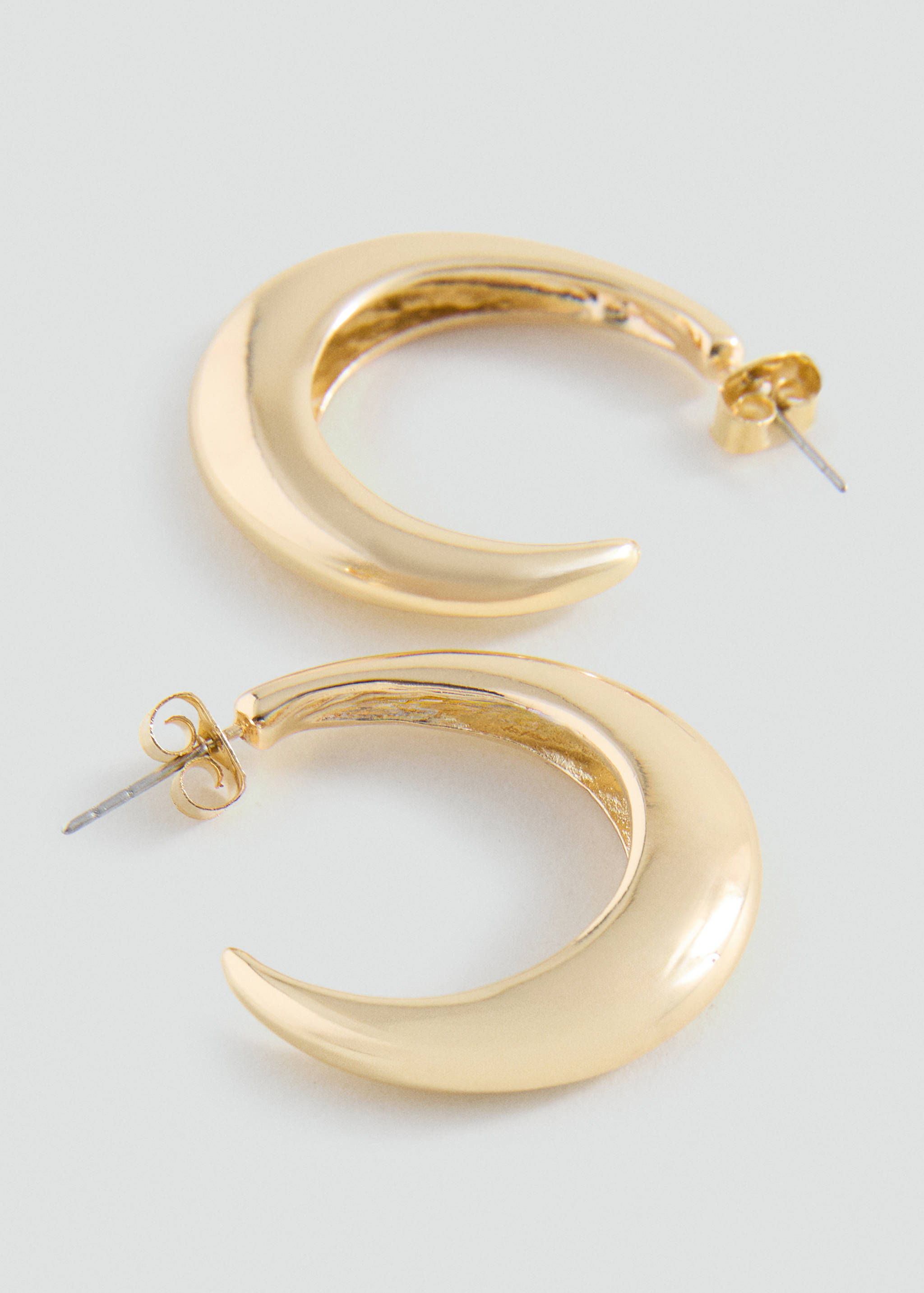 Hoop earrings - Medium plane
