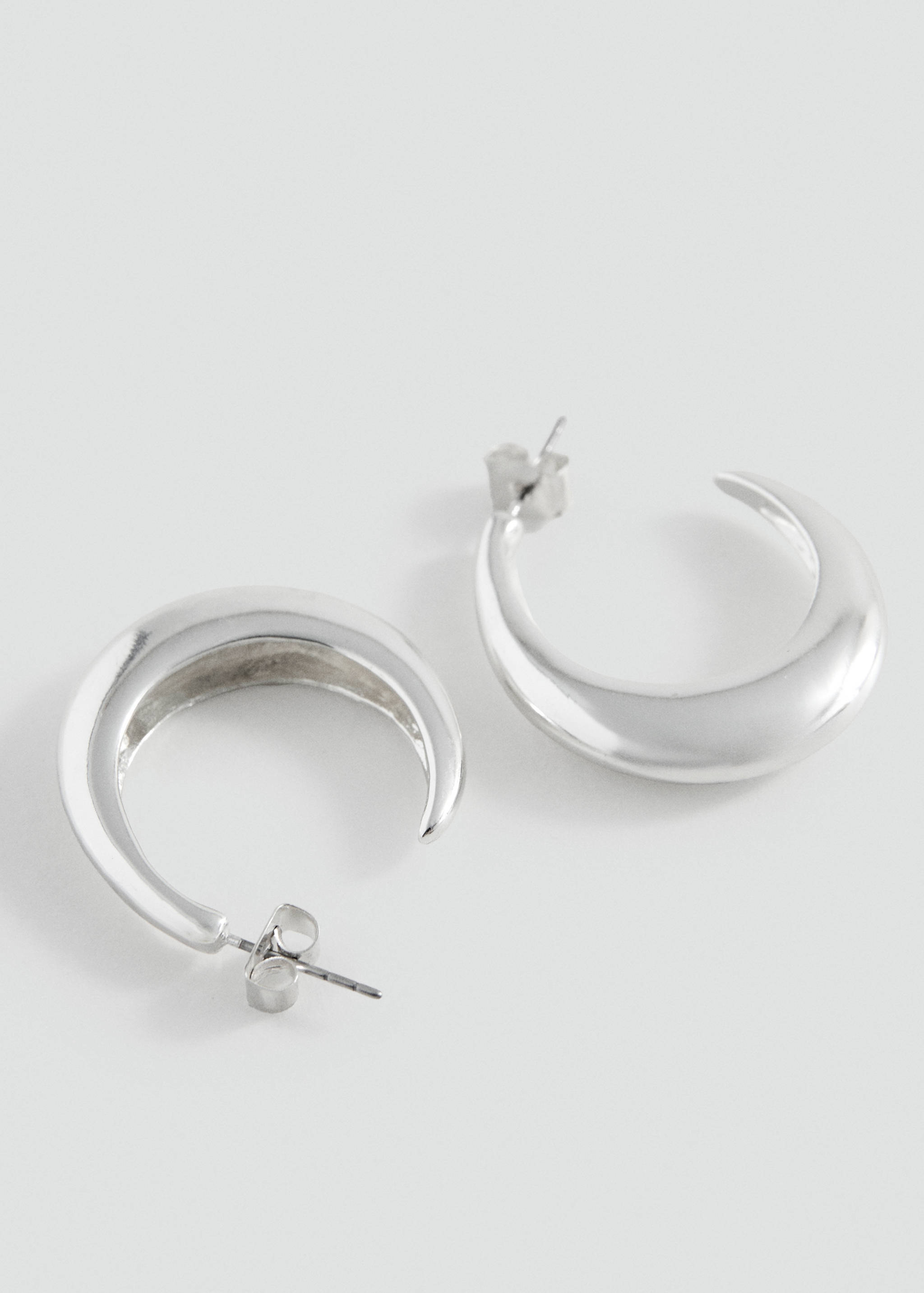 Hoop earrings - Medium plane