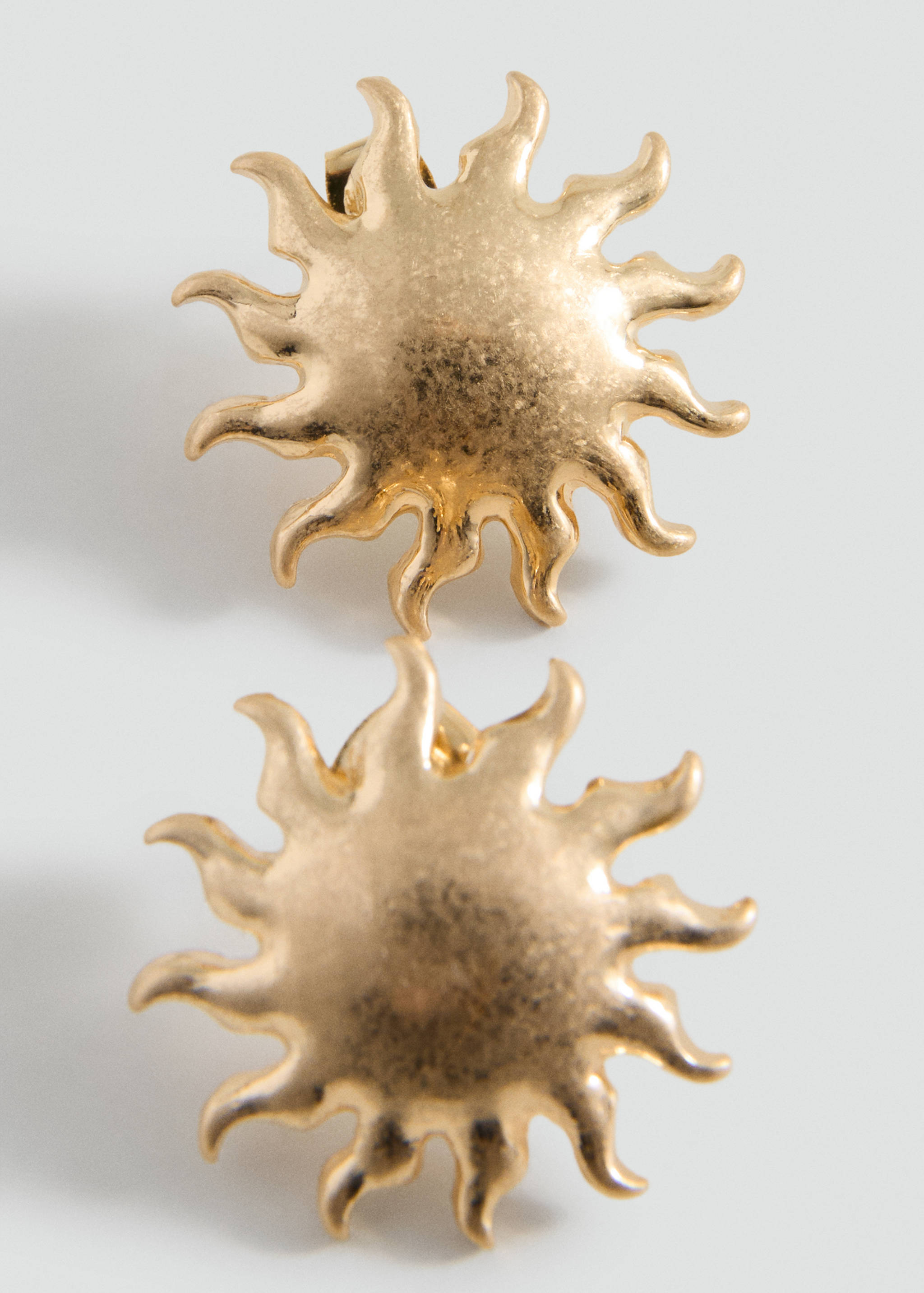 Сережки з дизайном сонця - Детальніше про товар 1