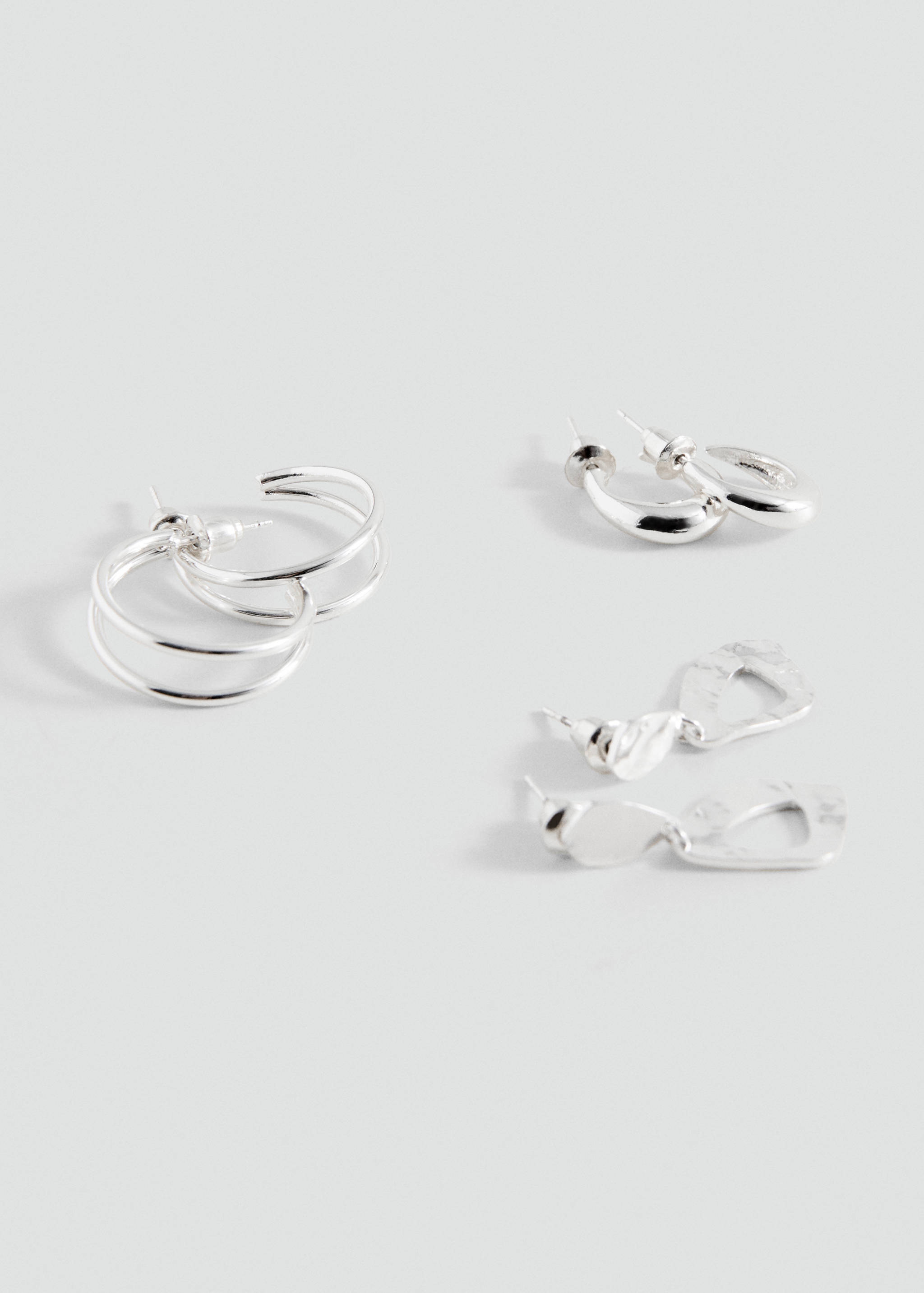 Pack of 3 combined earrings - Details of the article 1