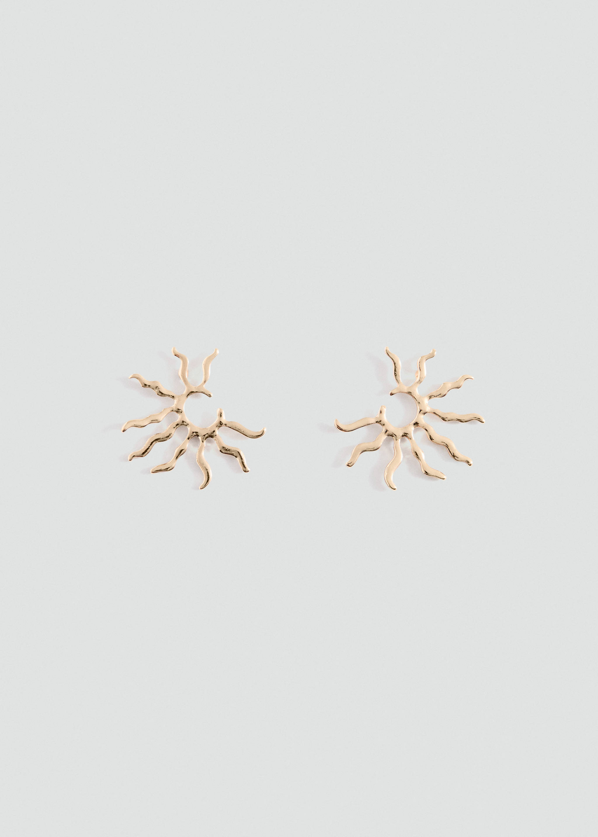 Boucles d'oreilles motif soleil - Article sans modèle