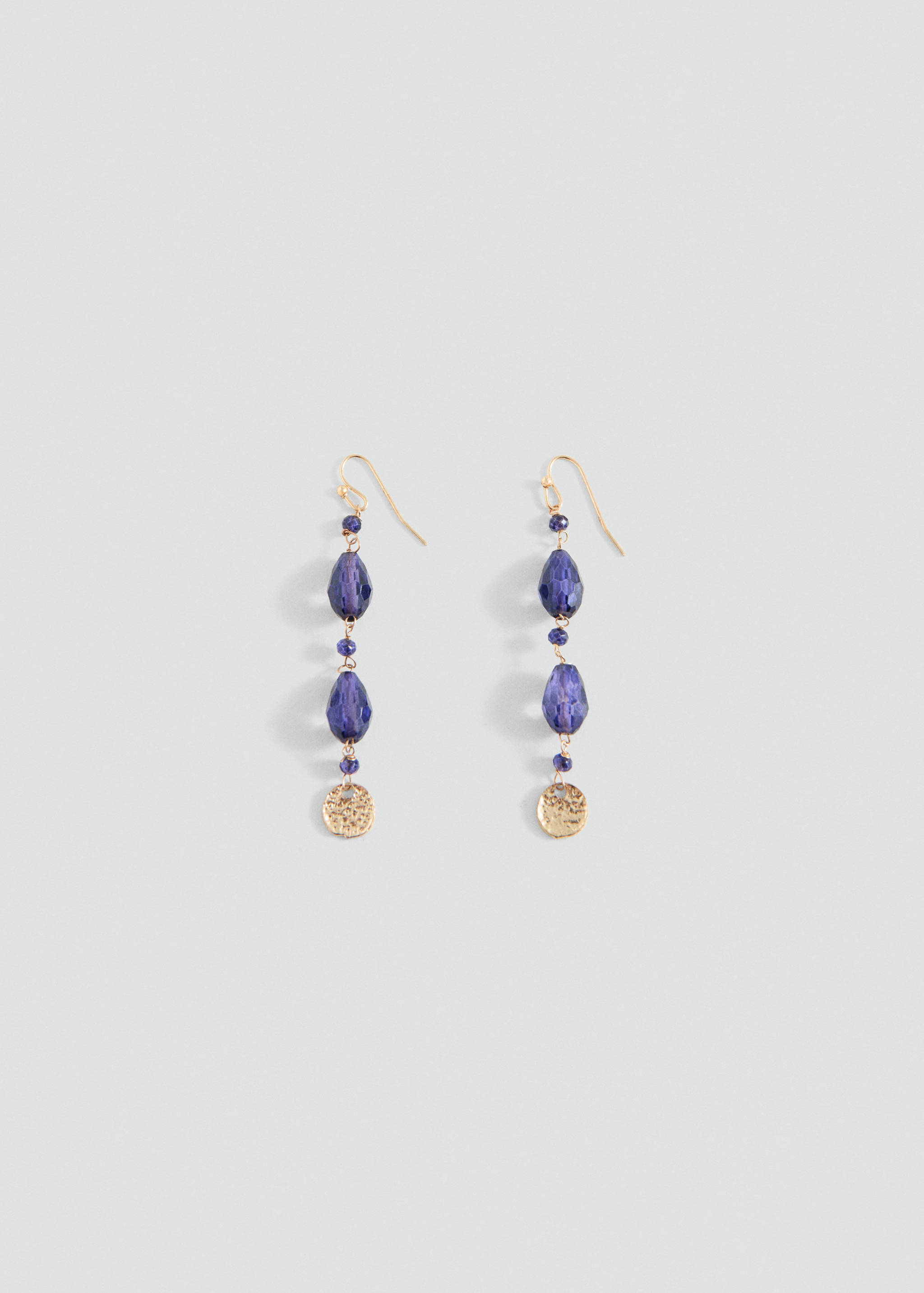 Boucles d'oreilles pendantes pierre - Article sans modèle