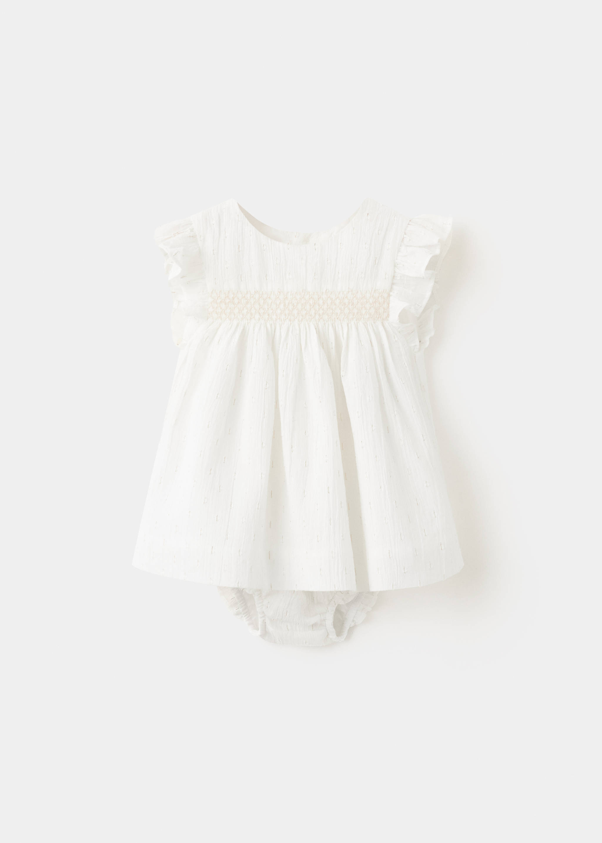 Vestido y ranita detalles bordados - Artículo sin modelo