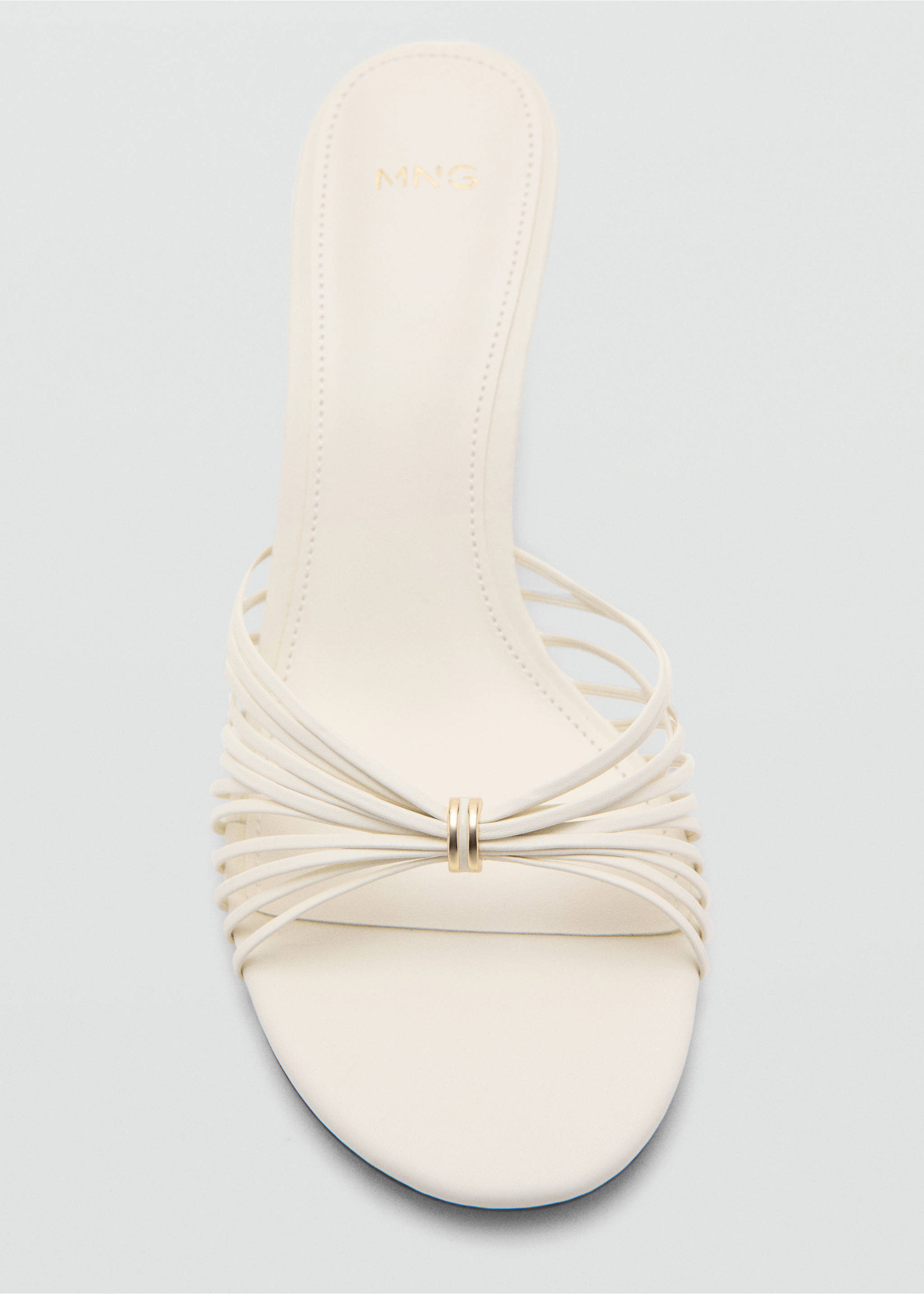 Sandales talon à brides - Détail de l'article 2, Blanc. Ref: 27015818-00.