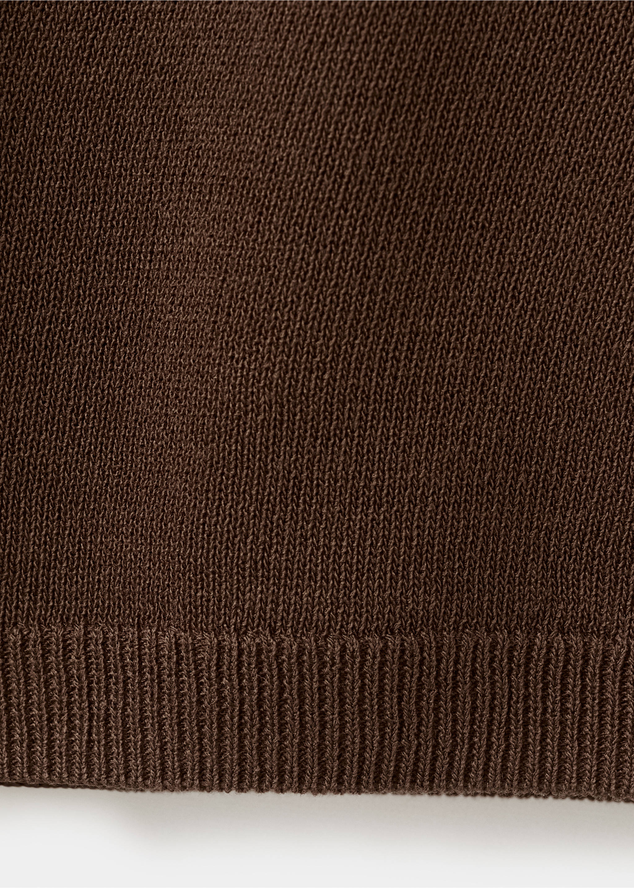 Pull-over maille manches longues - Détail de l'article 0, Chocolat. Ref: 27015822-00.