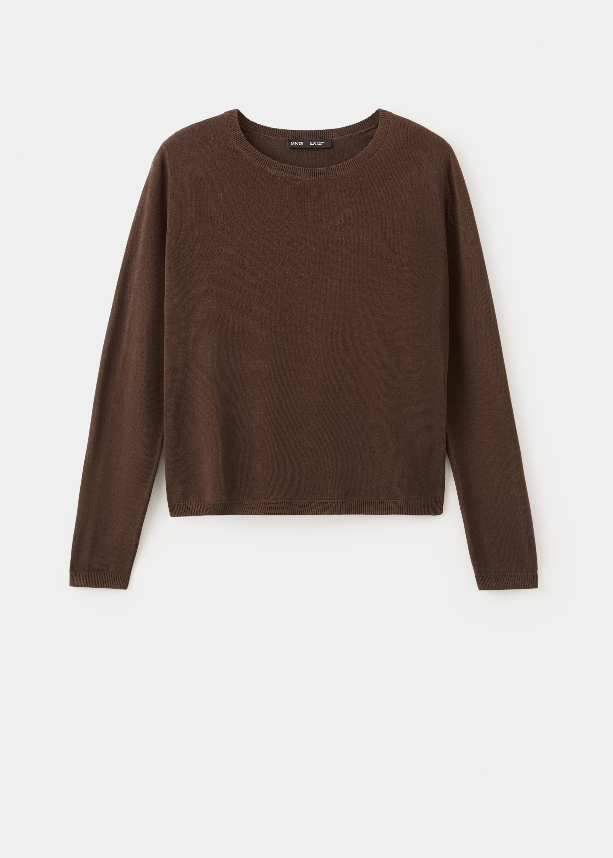Sweter z dzianiny z długim rękawem - Artykuł bez modela/modelki
