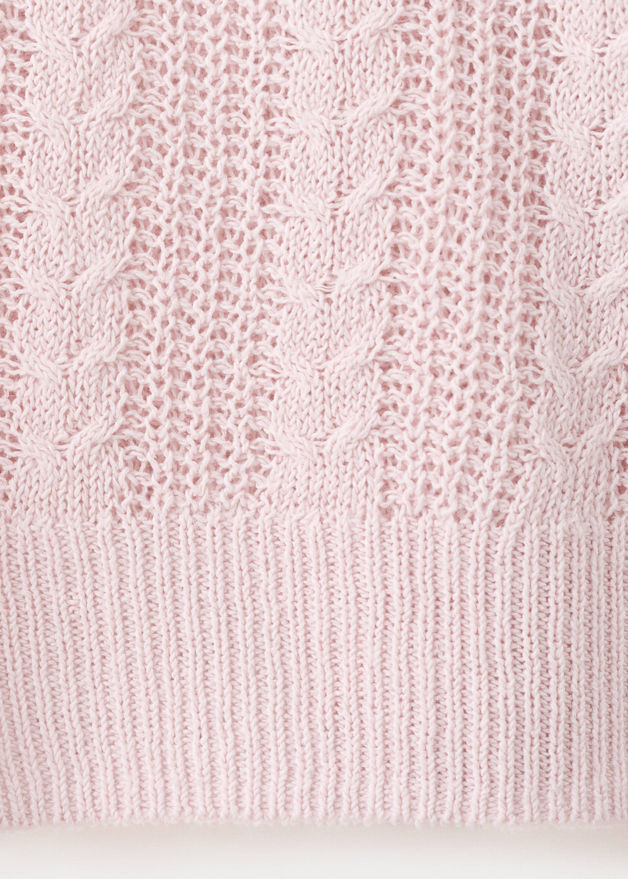 Openwork knit sweater - Details of the article 0
