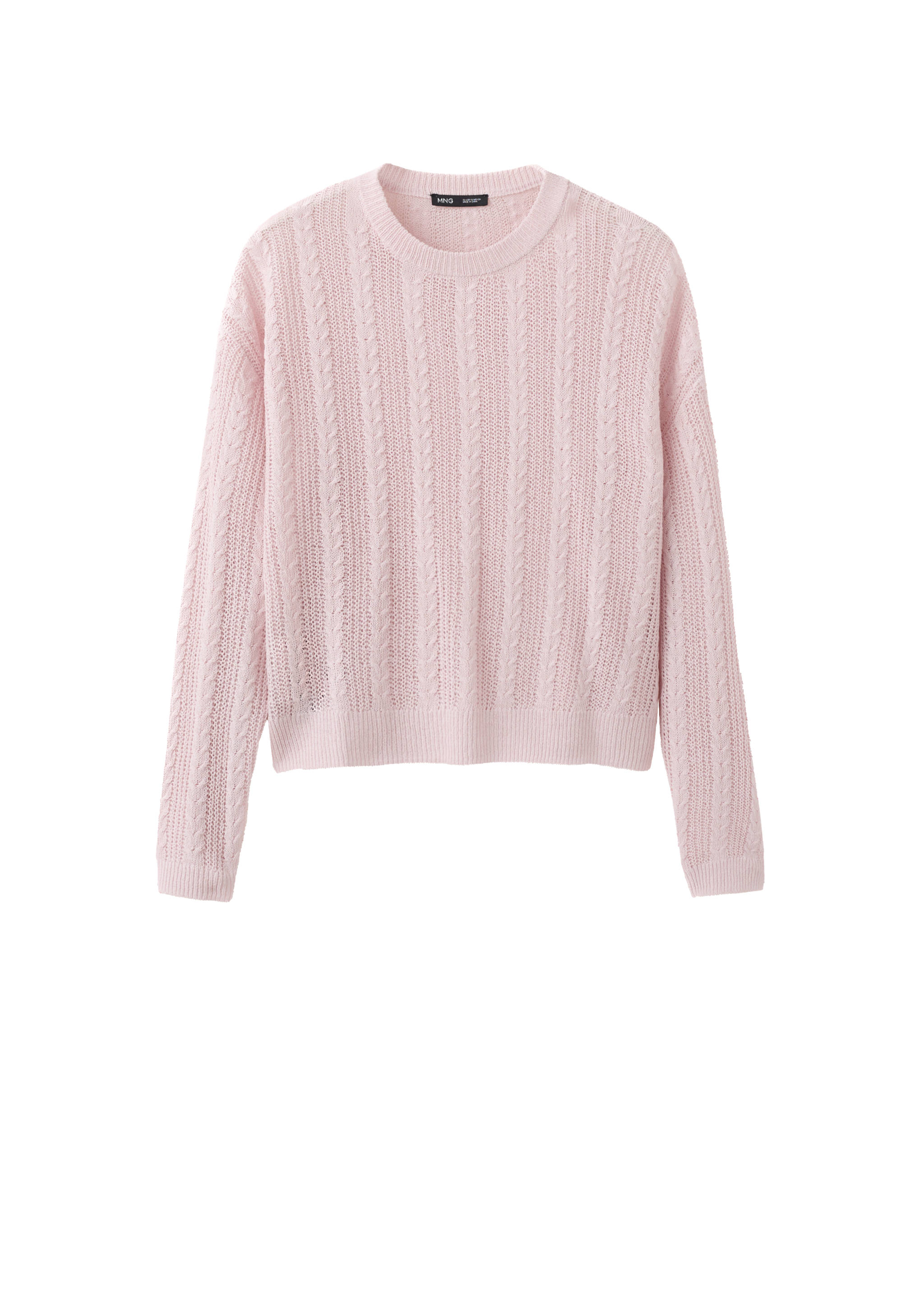 Openwork knit sweater - Details of the article 7