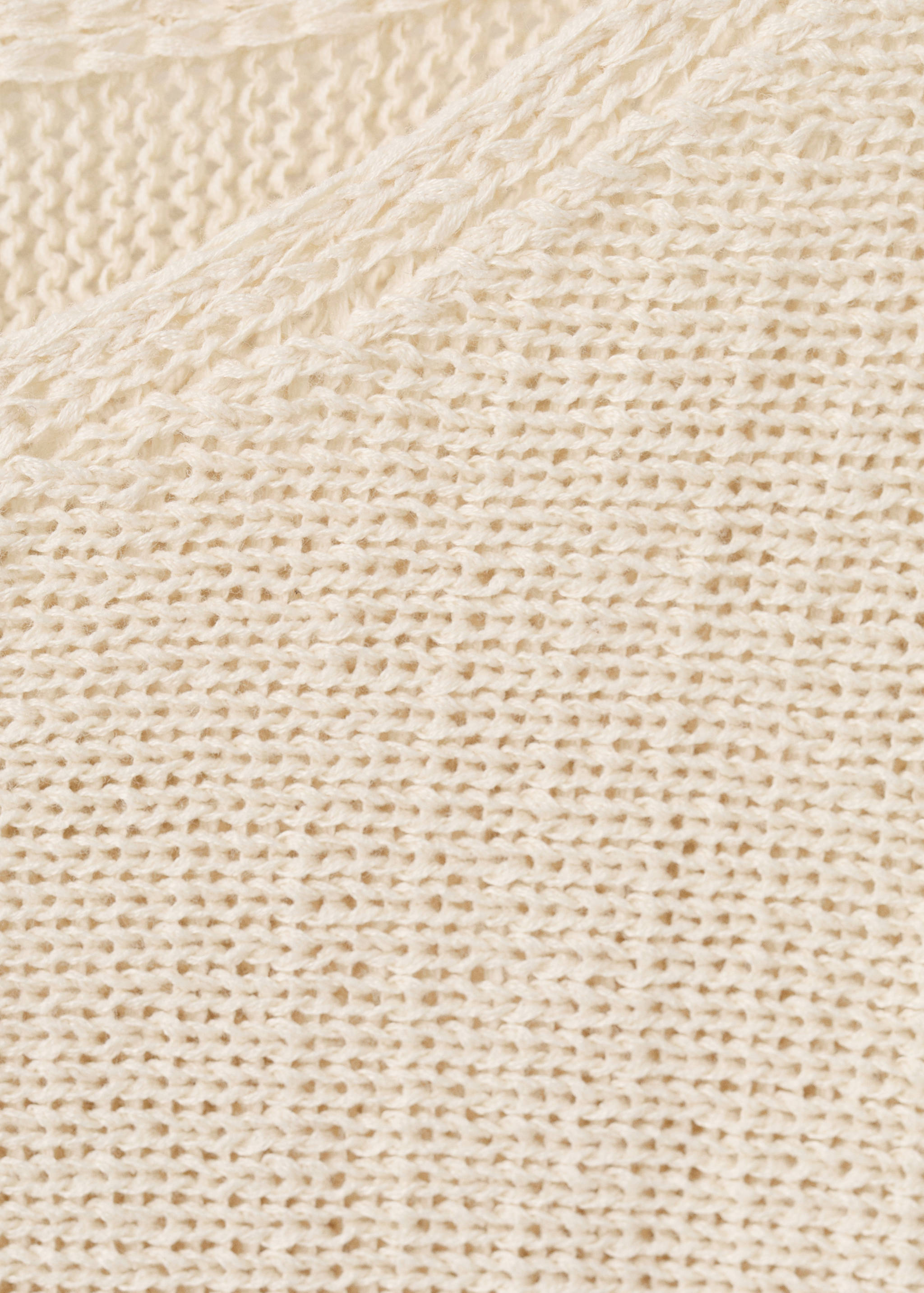 Open-knit long-sleeve jumper - Details of the article 8