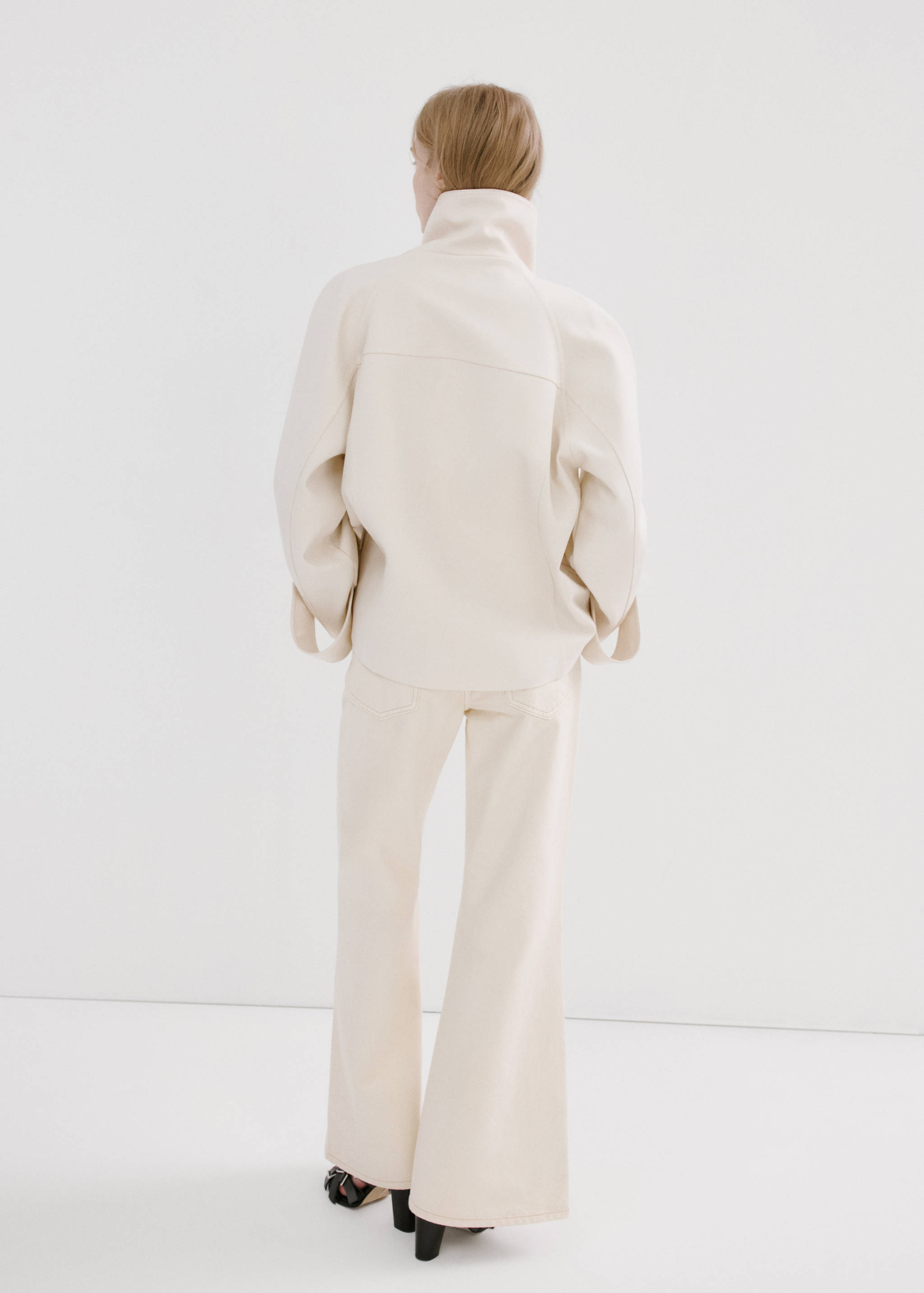 Jean flare taille mi-haute - Verso de l’article