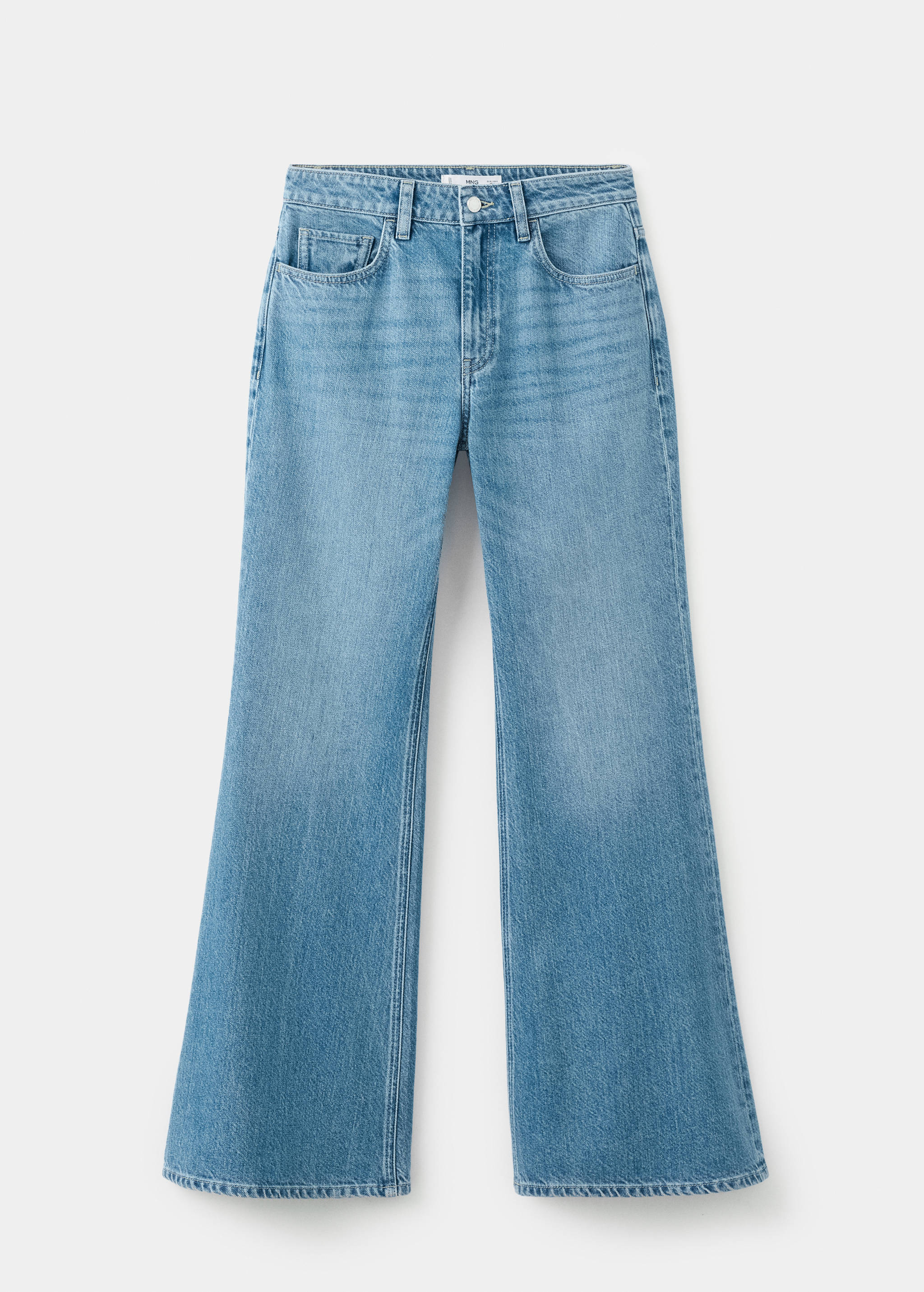 Mid-rise flared jeans - Article without model