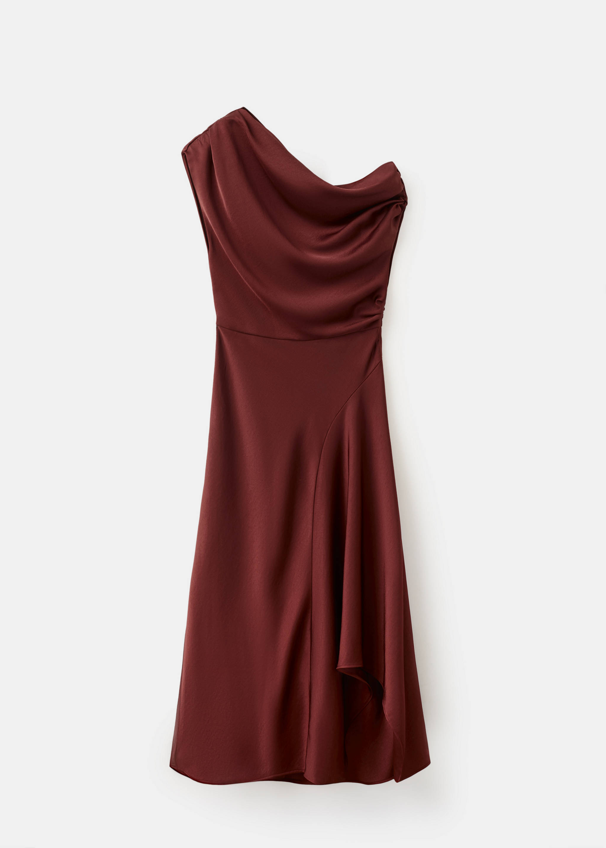 Asymmetrical flared dress - Article without model
