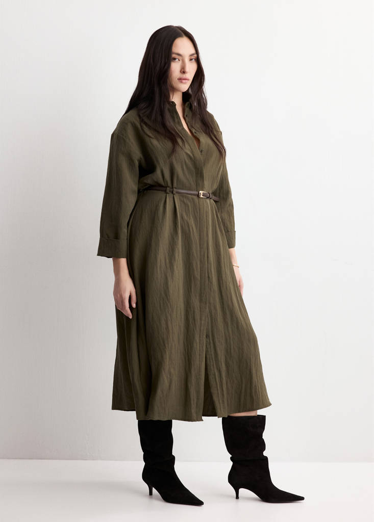 Women's dresses | Greens | 2026 | MANGO Hong Kong SAR of China