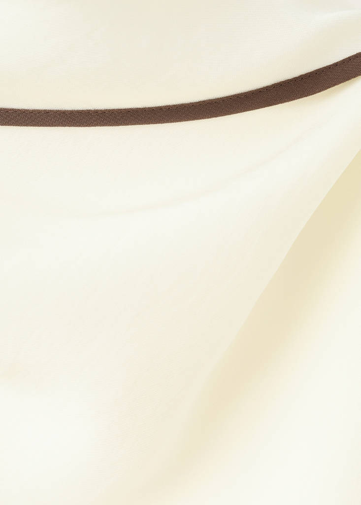 Scarf detail dress — Vanilla