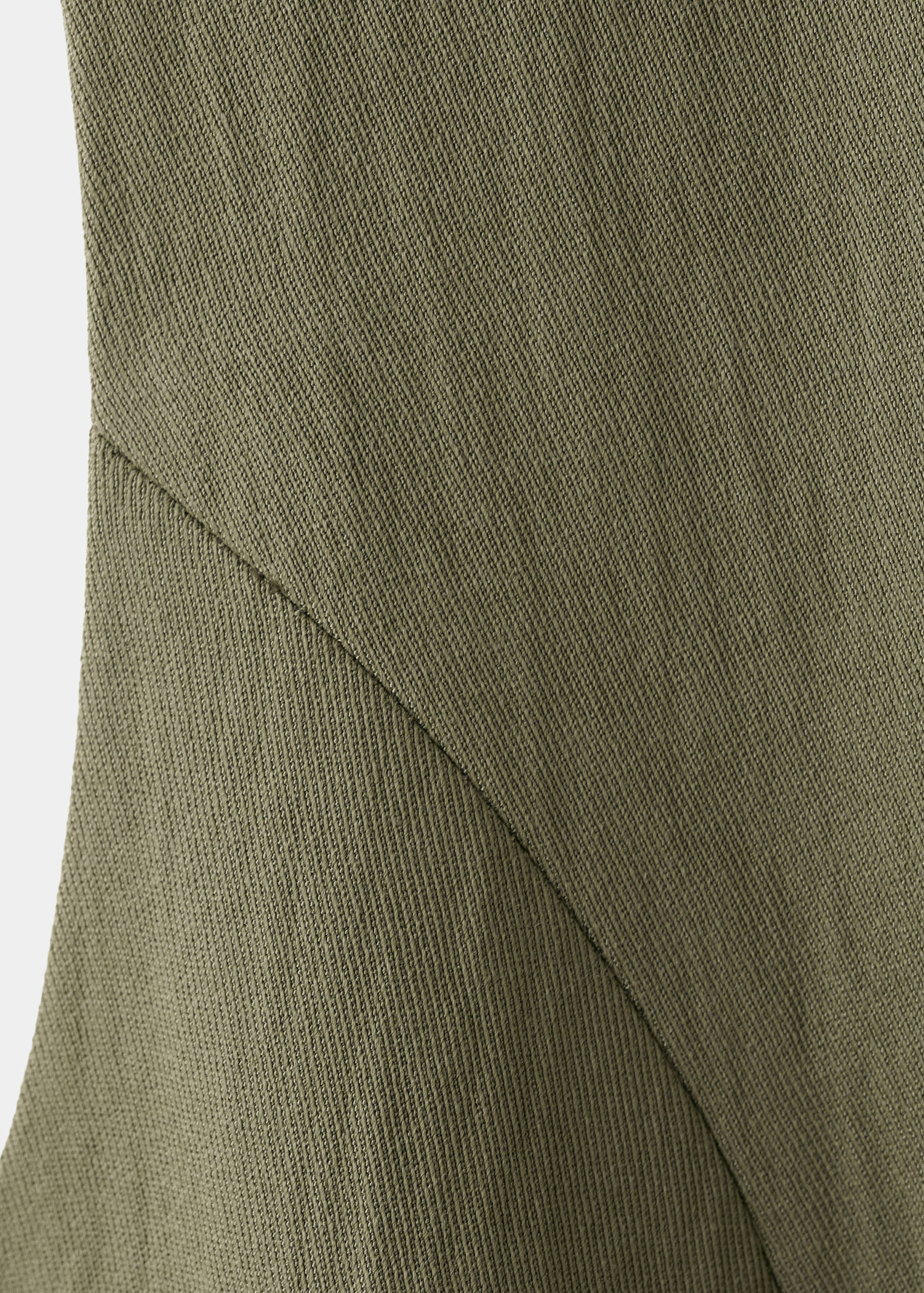 Short buttoned dress - Details of the article 0