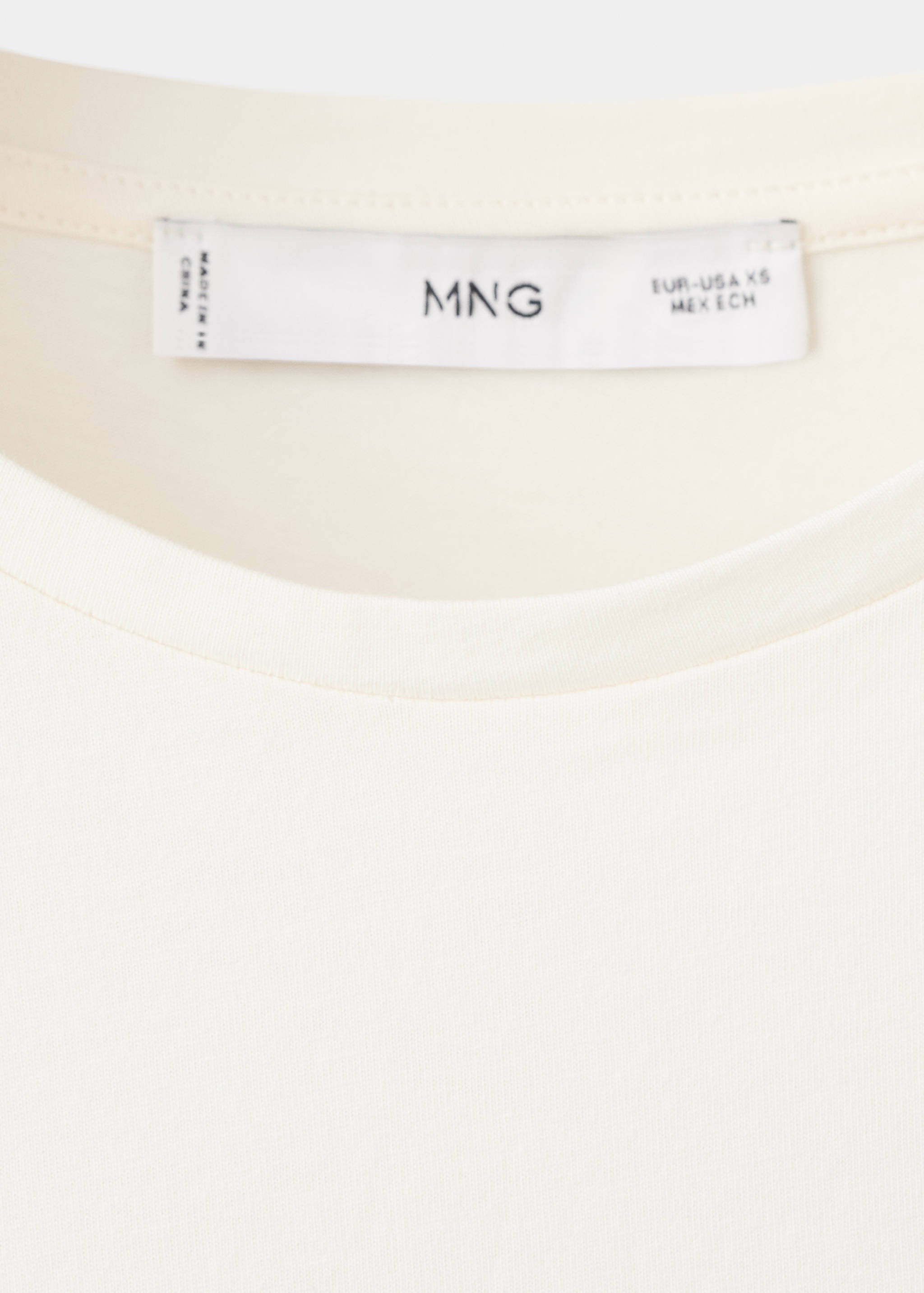 Camiseta algodón calados bordados - Detalle del artículo 0