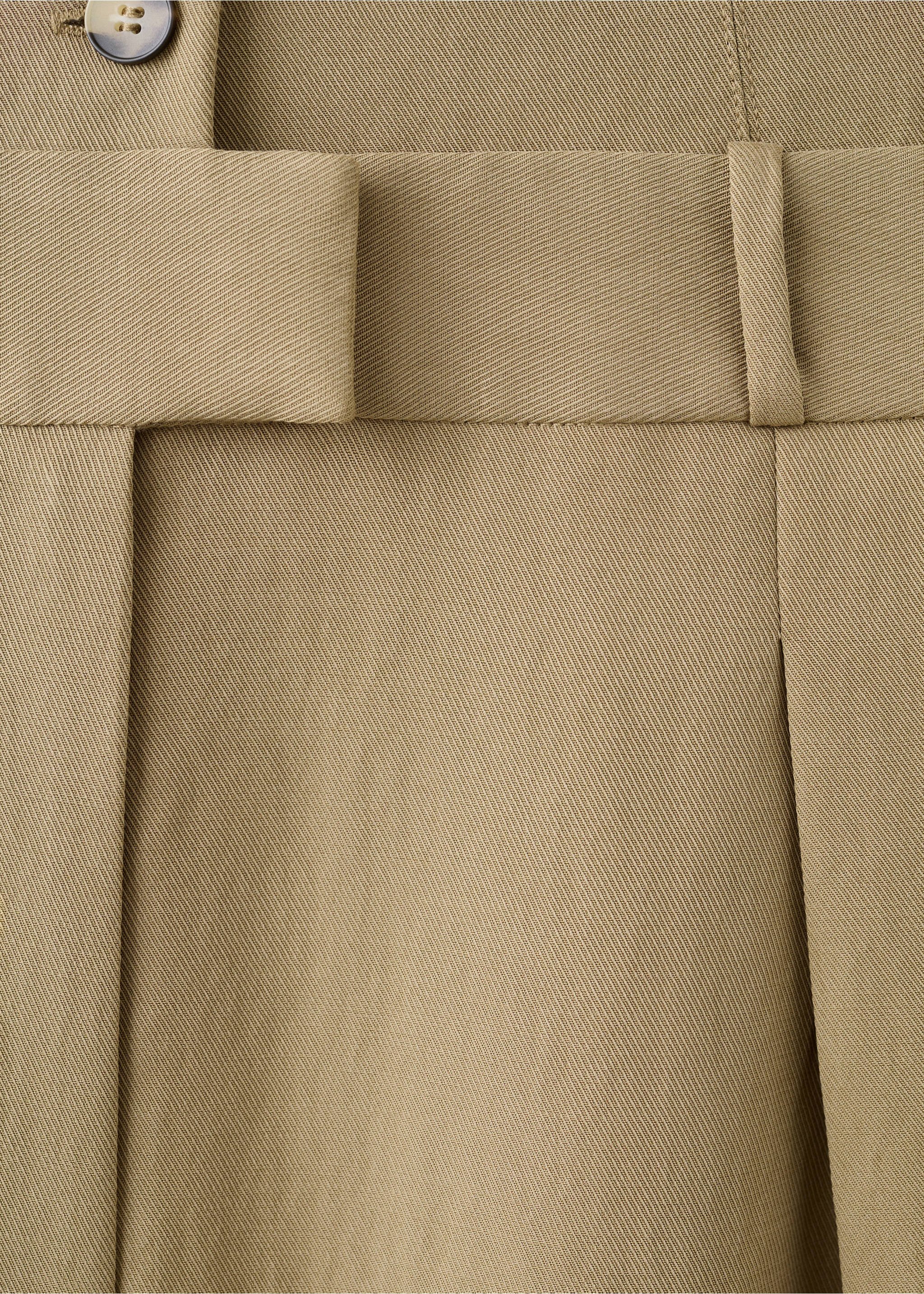 Lyocell combined jumpsuit - Details of the article 0, Khaki. Ref: 27015835-00.