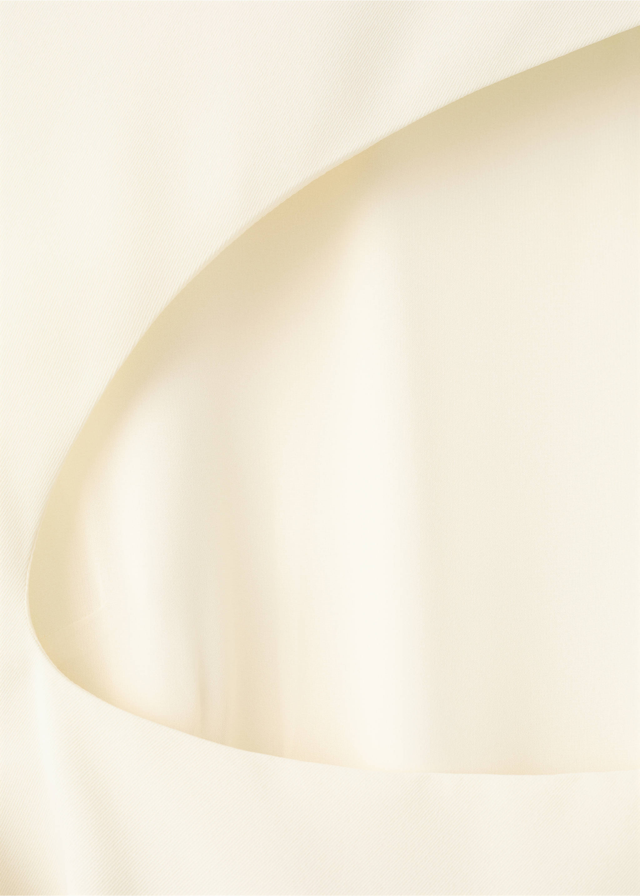 Open-back belted jumpsuit - Details of the article 0, Vanilla. Ref: 27015836-00.