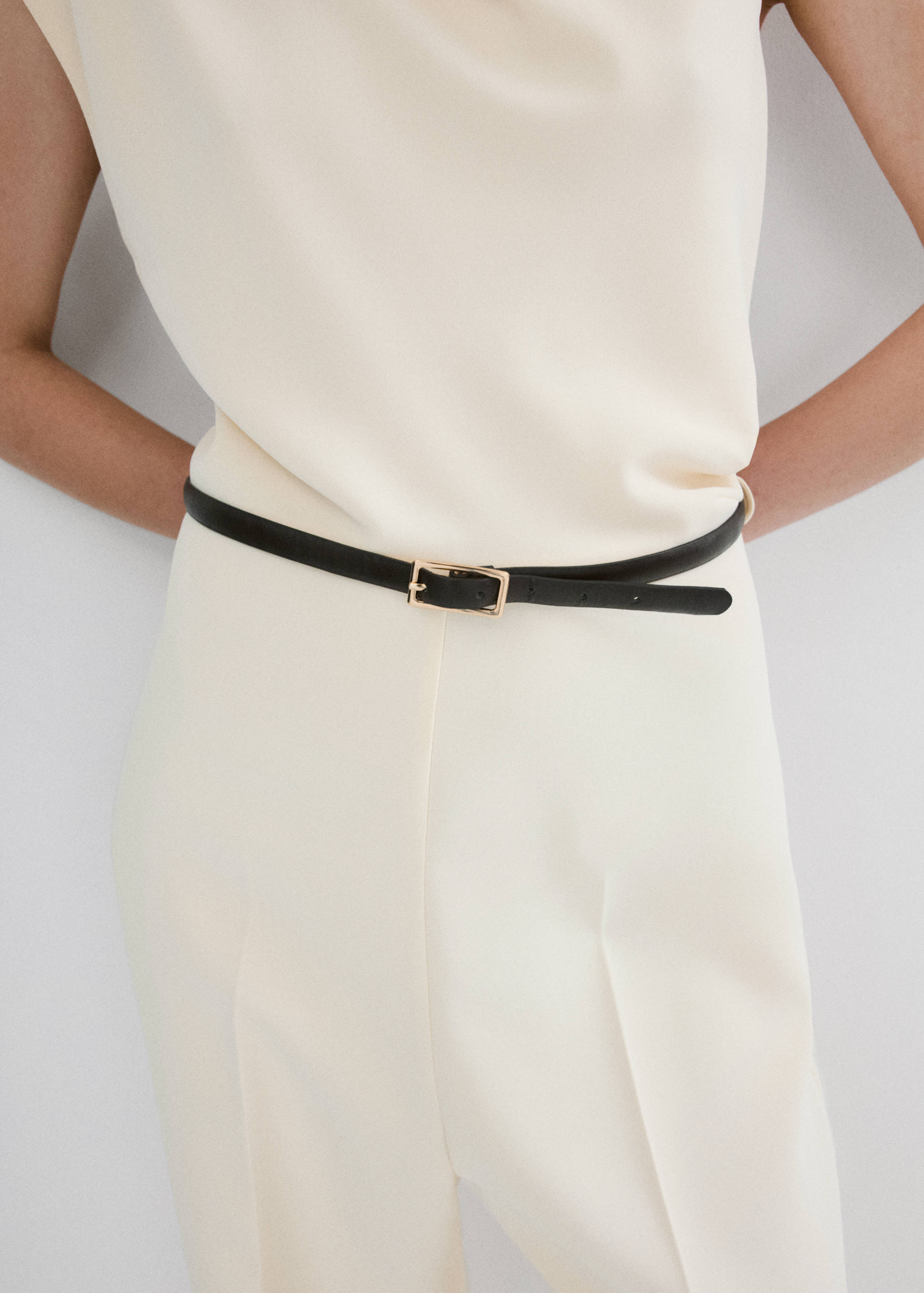 Asymmetric long jumpsuit - Details of the article 6