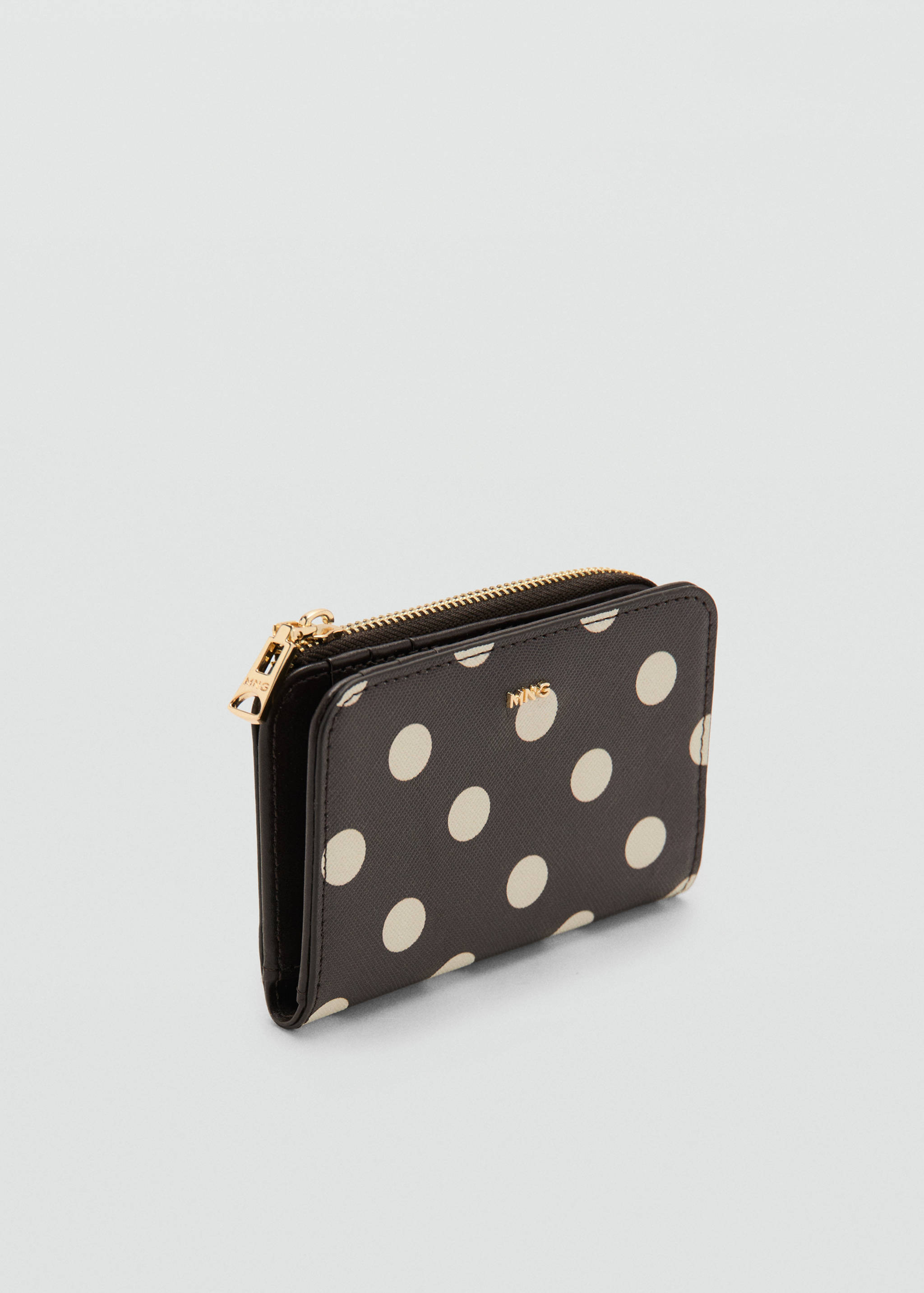 Small polka dot purse - Medium plane