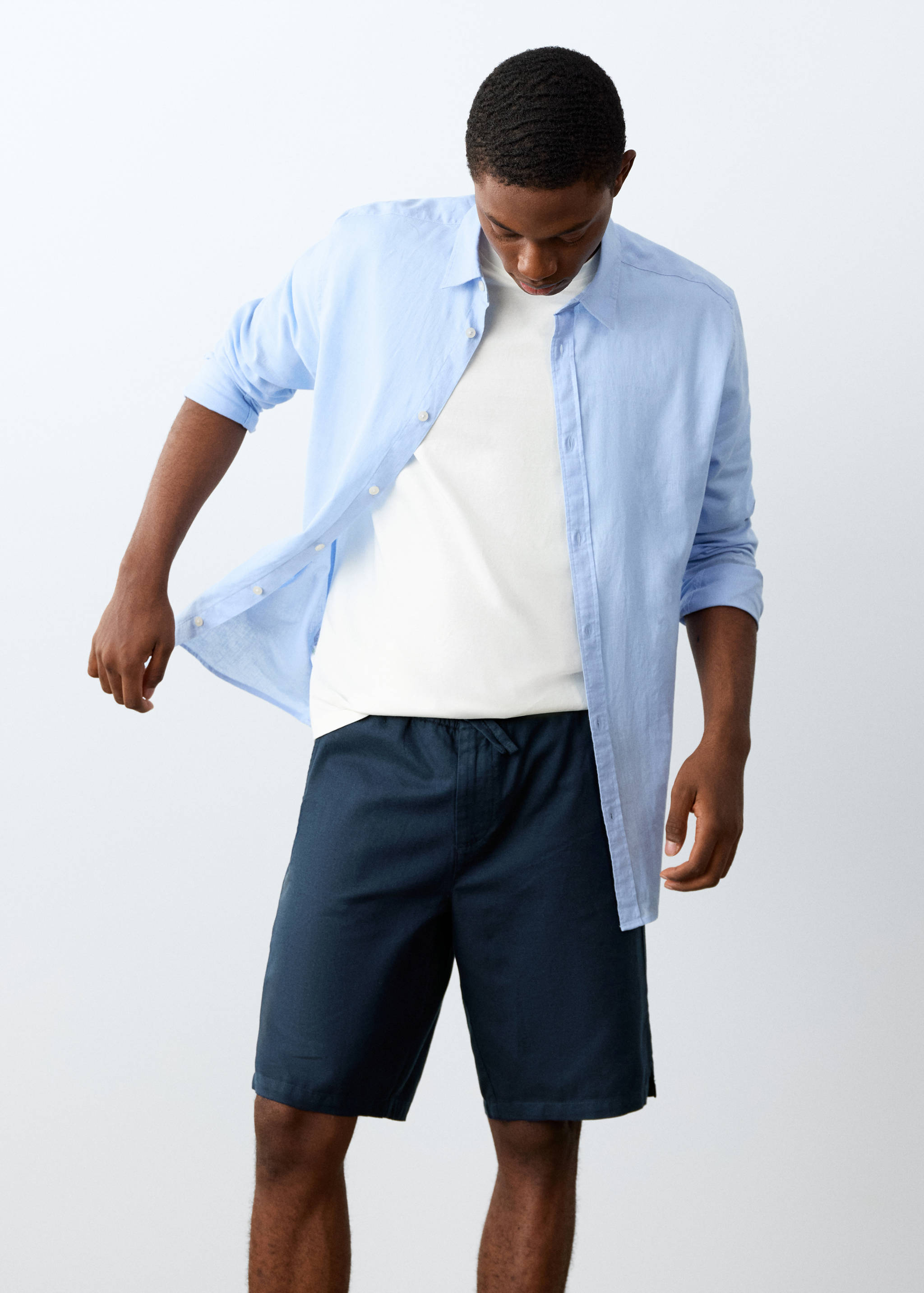 Bermudas algodón lino - Detalle del artículo 2