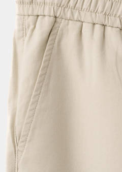 Linen cotton bermuda shorts — Sand 6