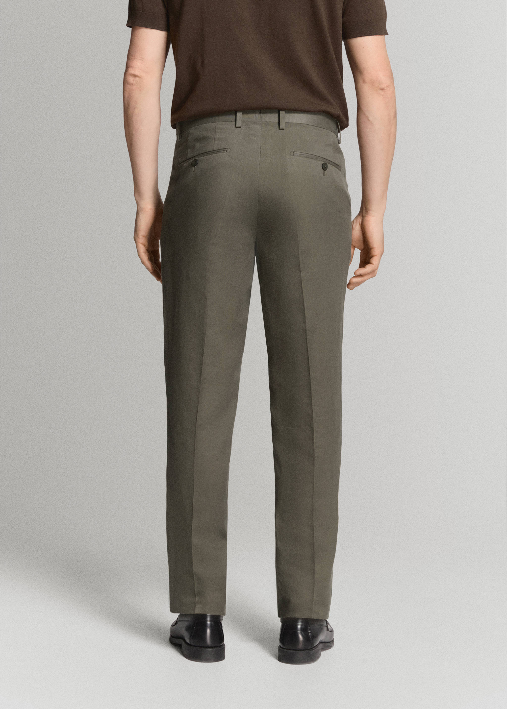 Pantalón traje Amalfi slim fit - Reverso del artículo