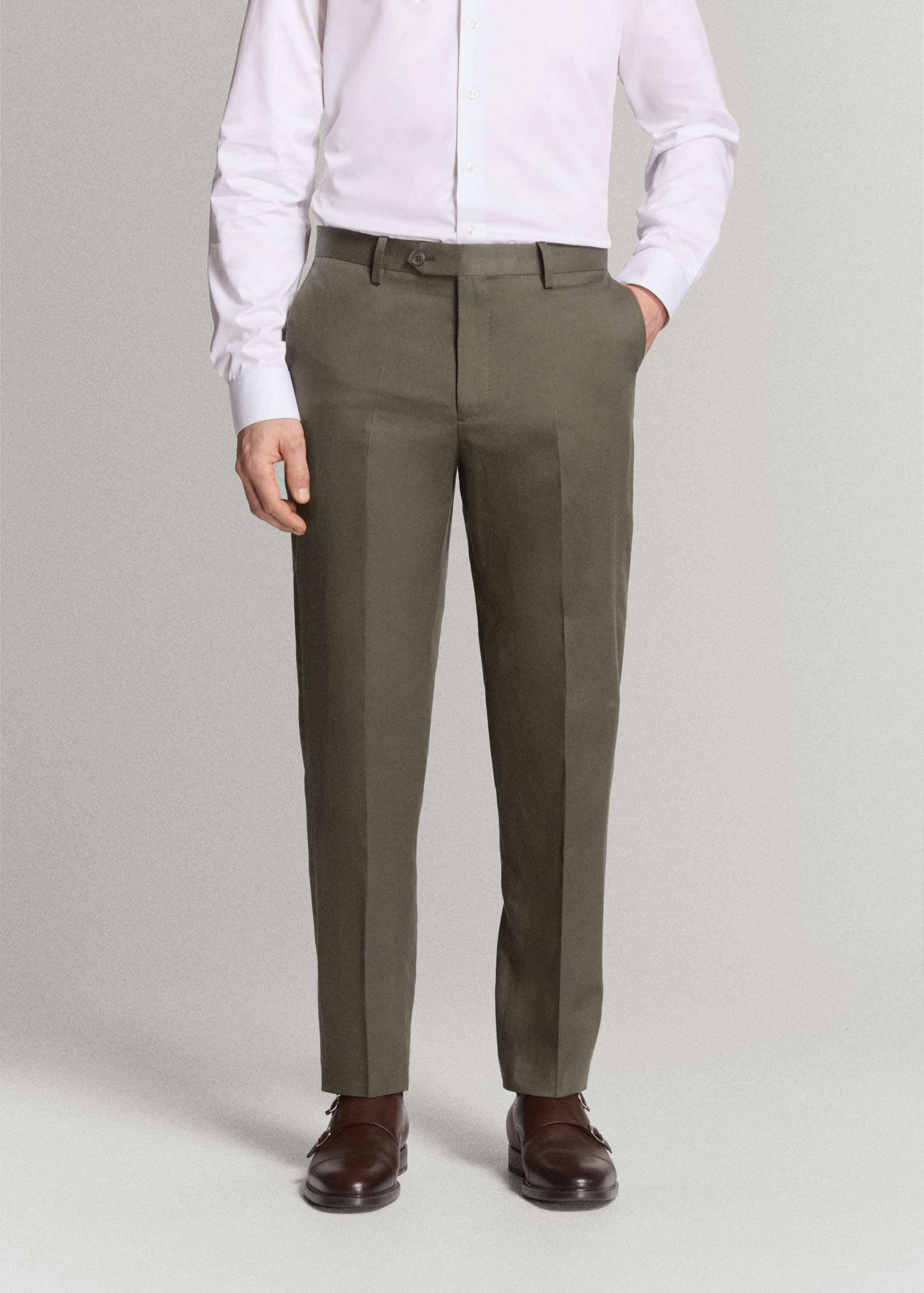 Slim-Fit-Anzughose Amalfi - Mittlere Ansicht