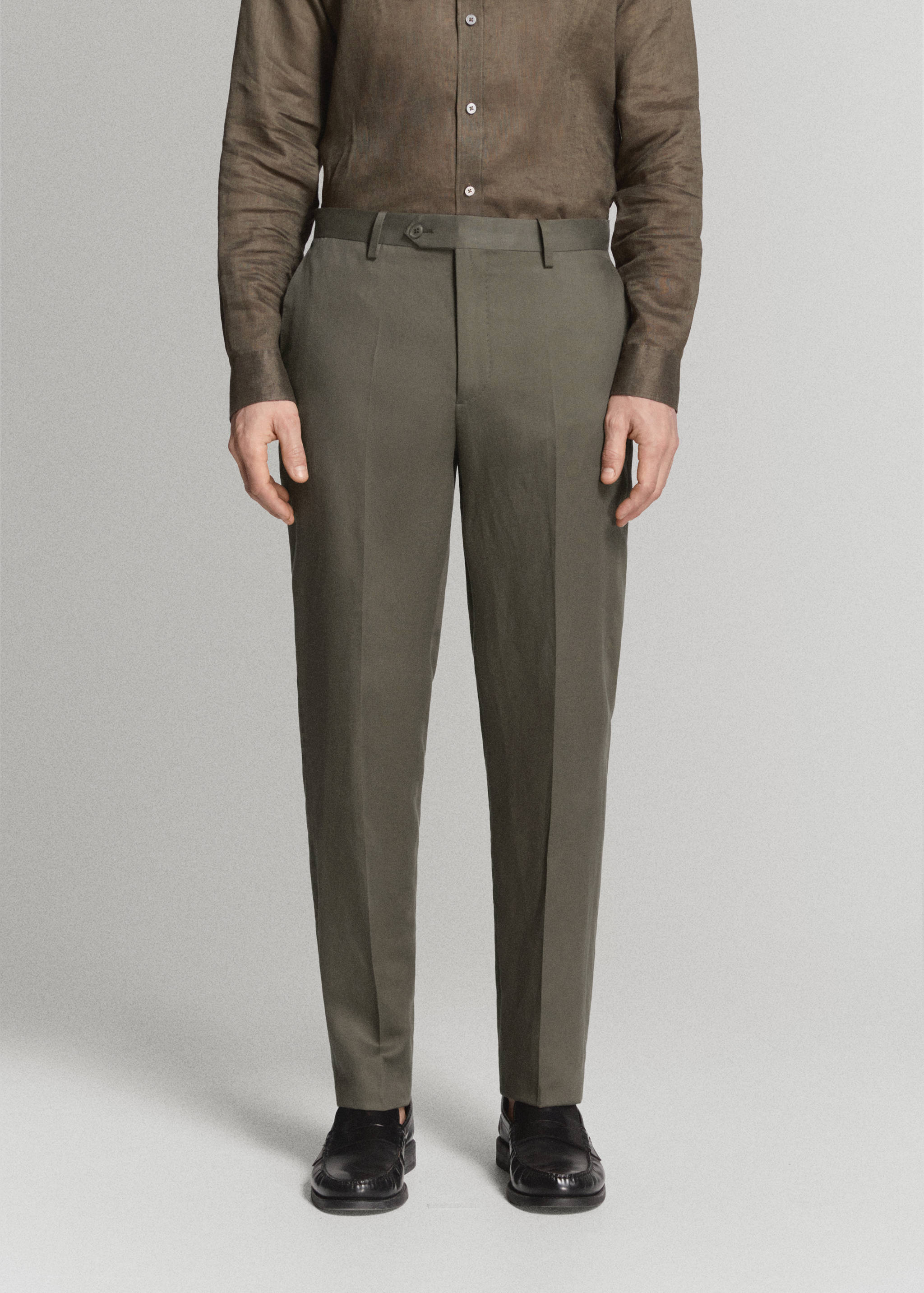 Pantalon de costume Amalfi slim fit - Plan moyen