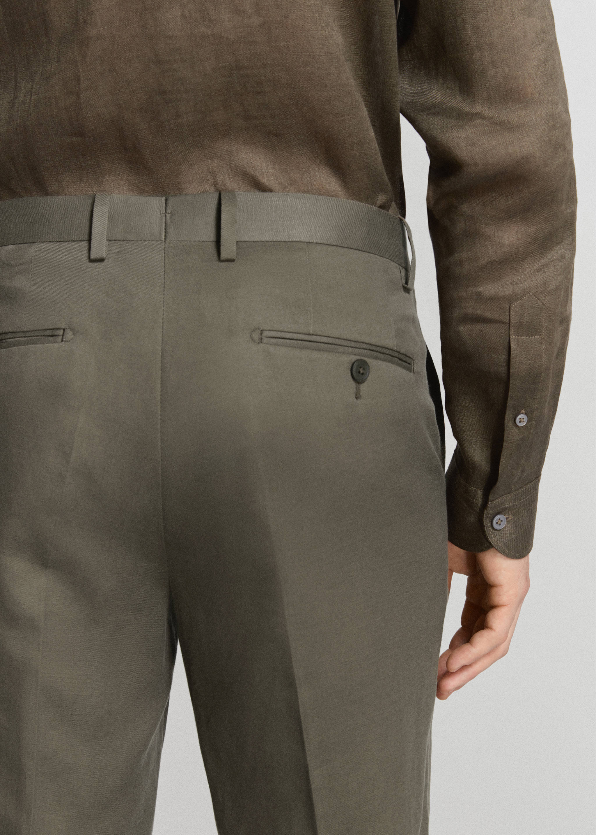 Pantalon de costume Amalfi slim fit - Détail de l'article 3