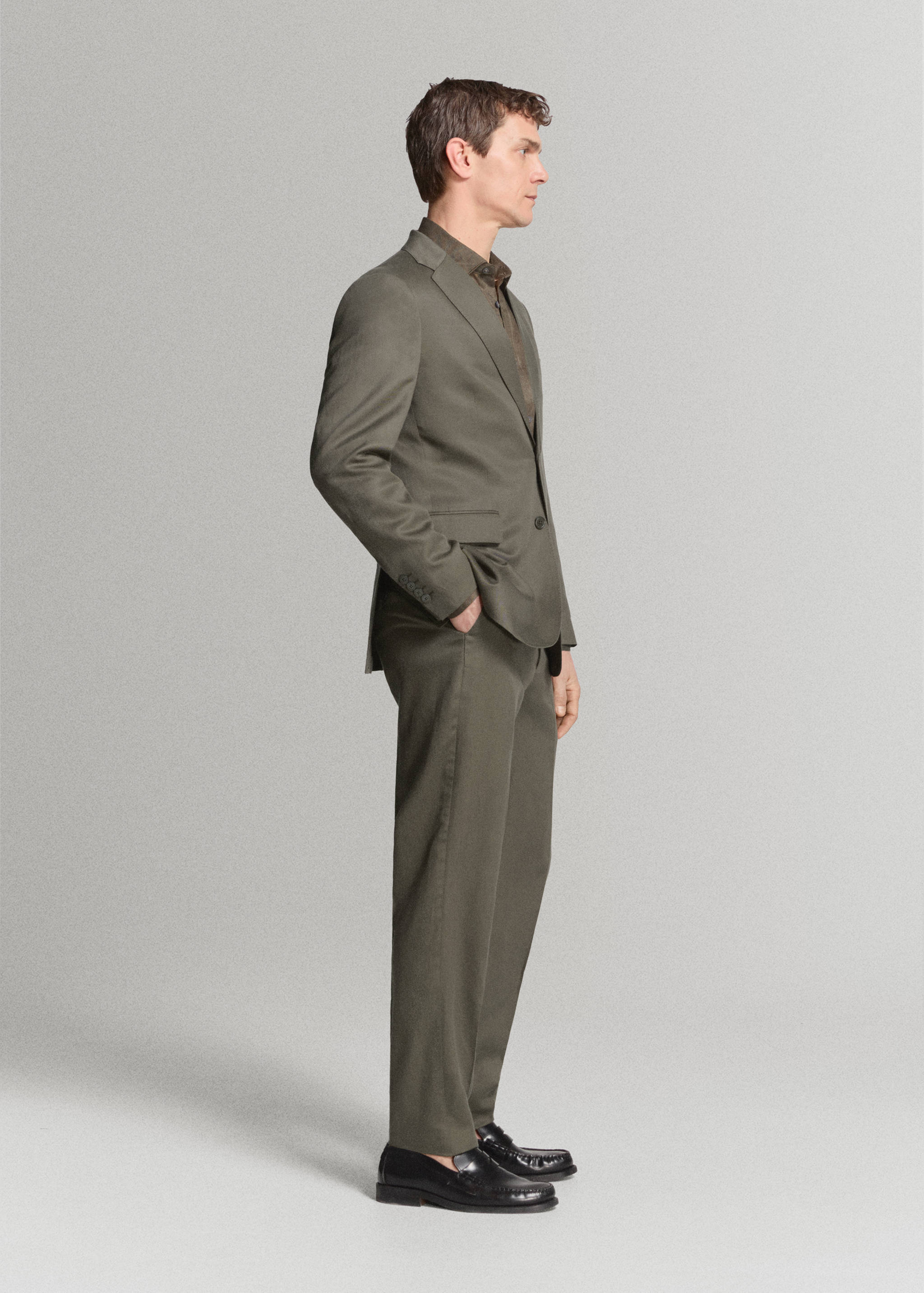 Pantalon de costume Amalfi slim fit - Détail de l'article 4