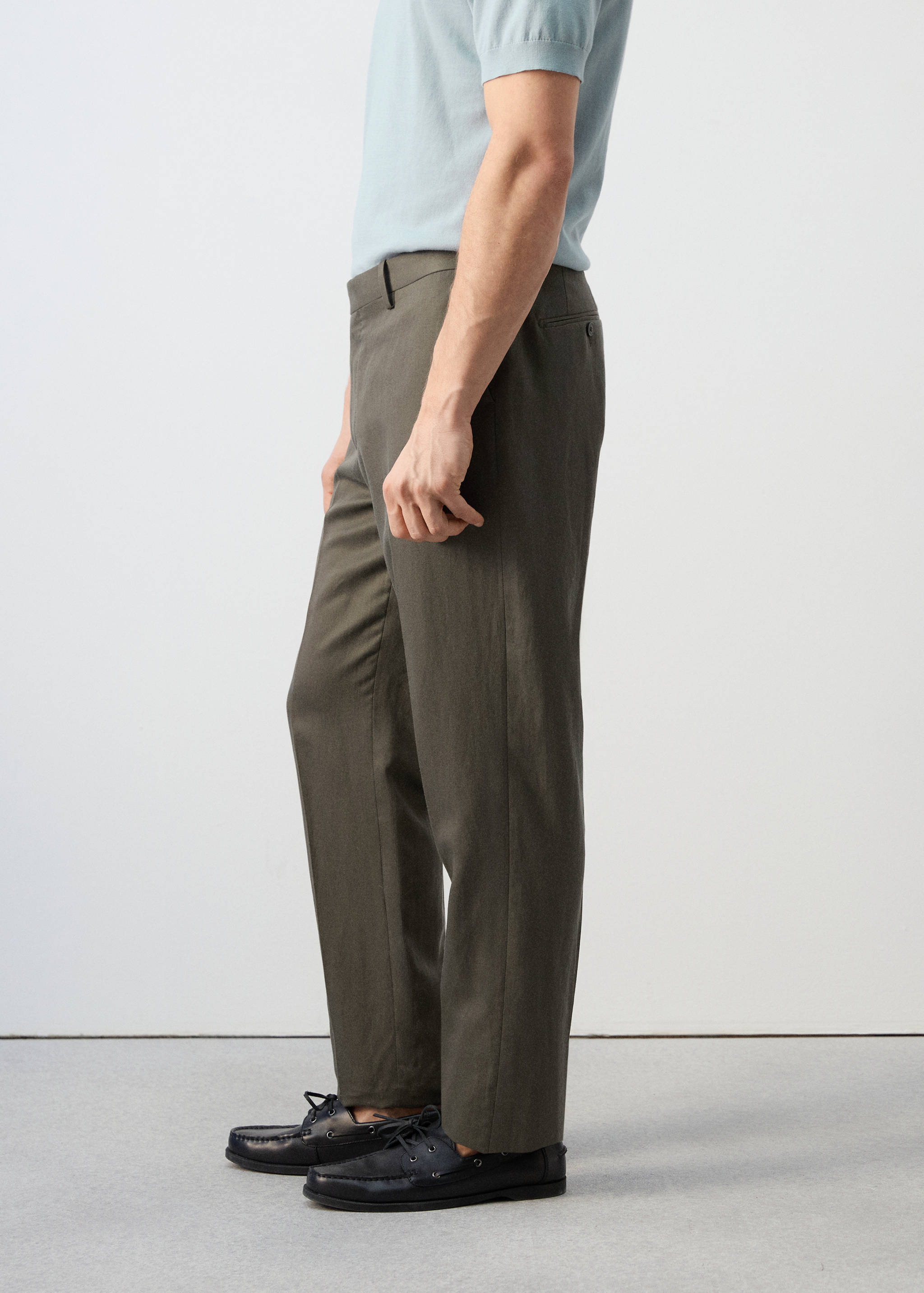 Pantalon de costume Amalfi slim fit - Détail de l'article 4