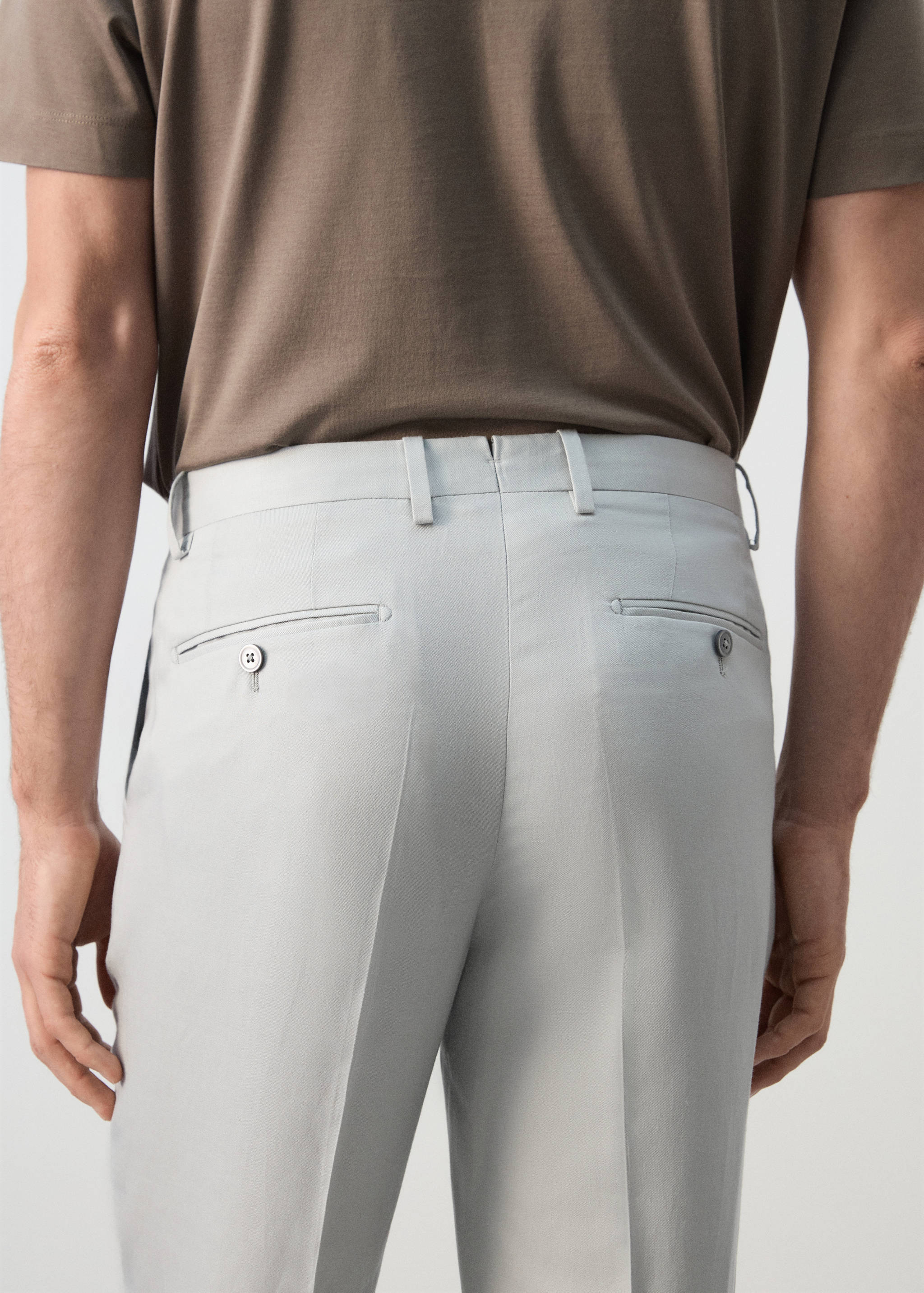 Костюмные брюки Amalfi зауженного кроя - Деталь изделия 6