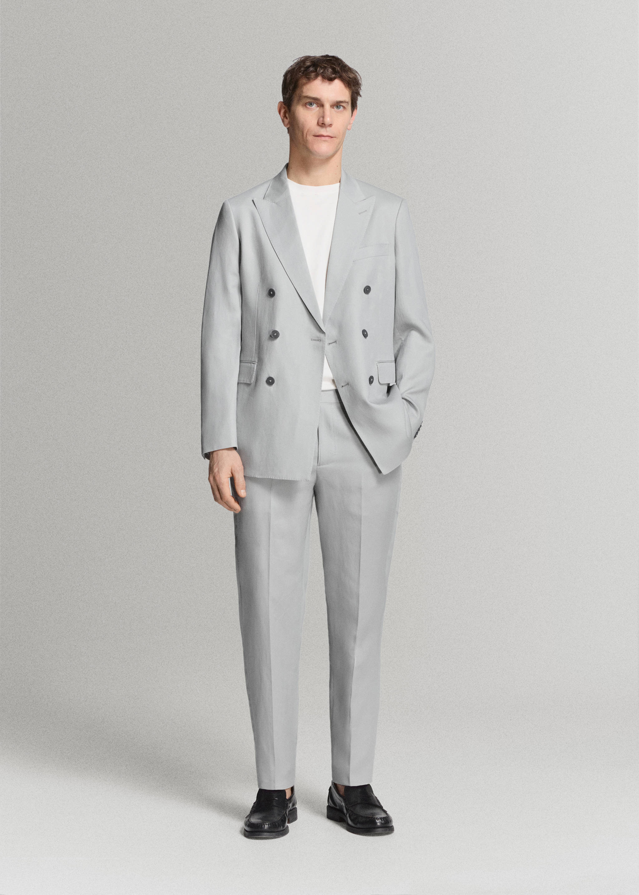 Pantalón traje Amalfi slim fit - Plano general