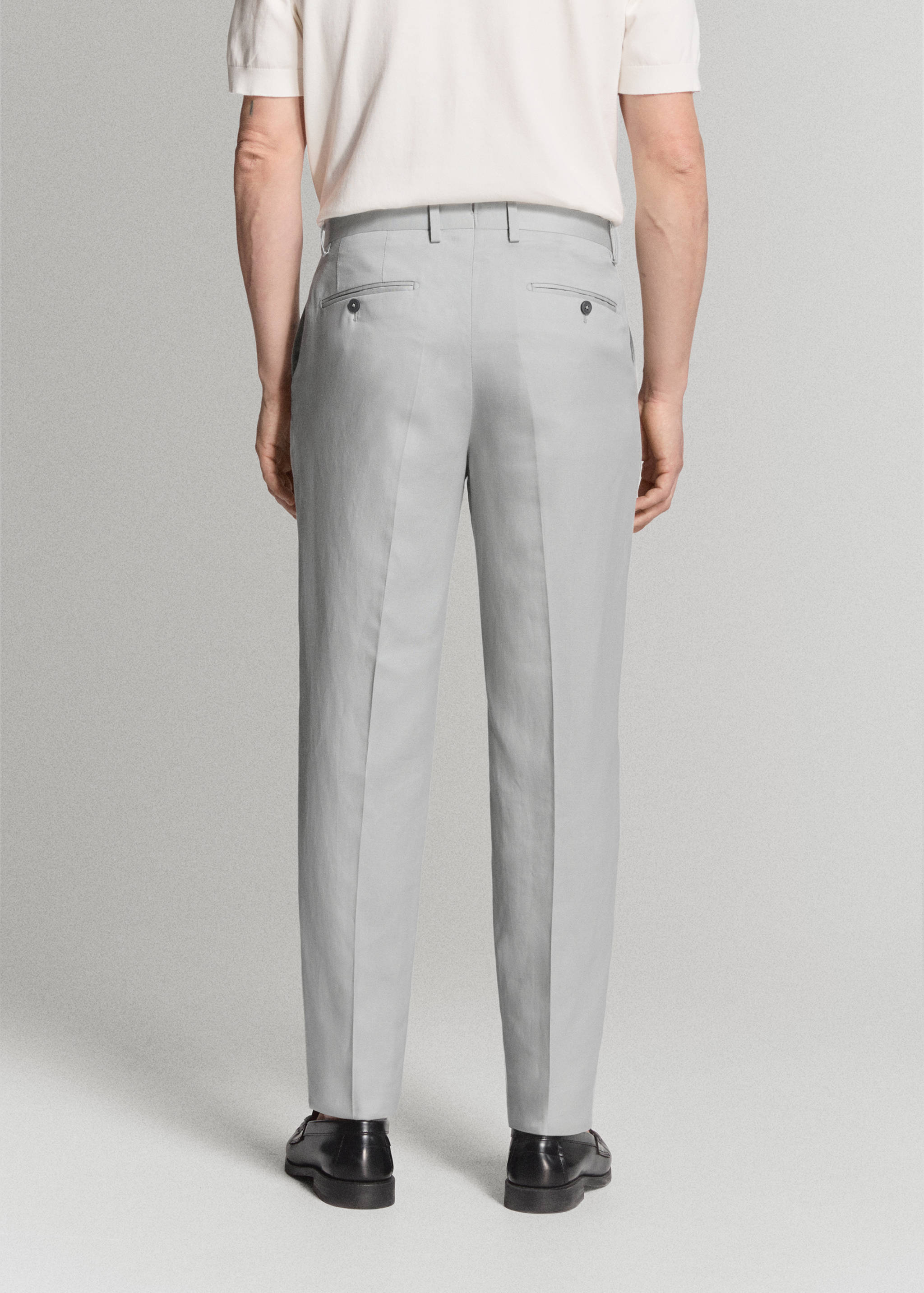 Pantalón traje Amalfi slim fit - Reverso del artículo