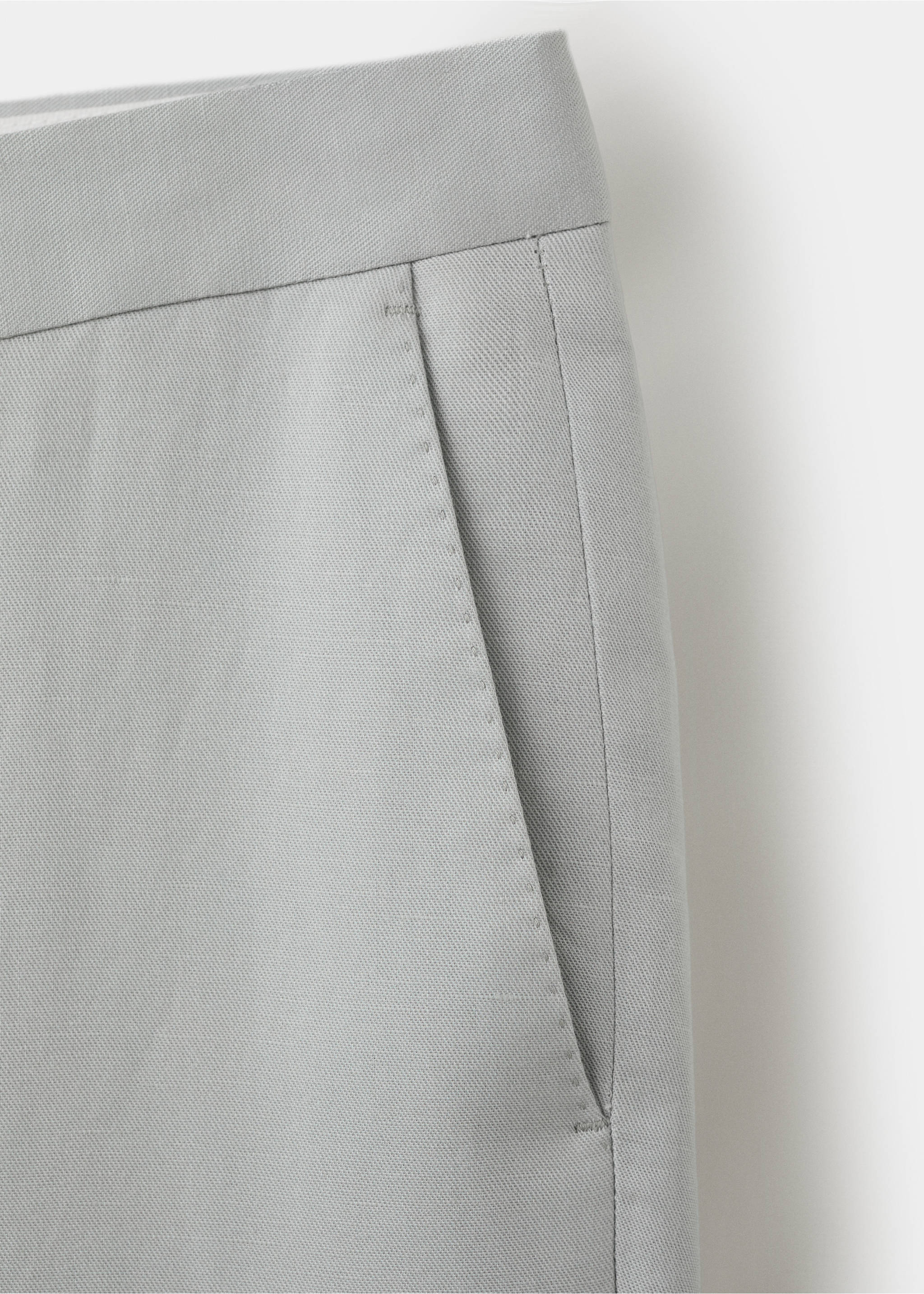 Amalfi slim fit suit trousers - Details of the article 2, Sky Blue. Ref: 27015940-02.