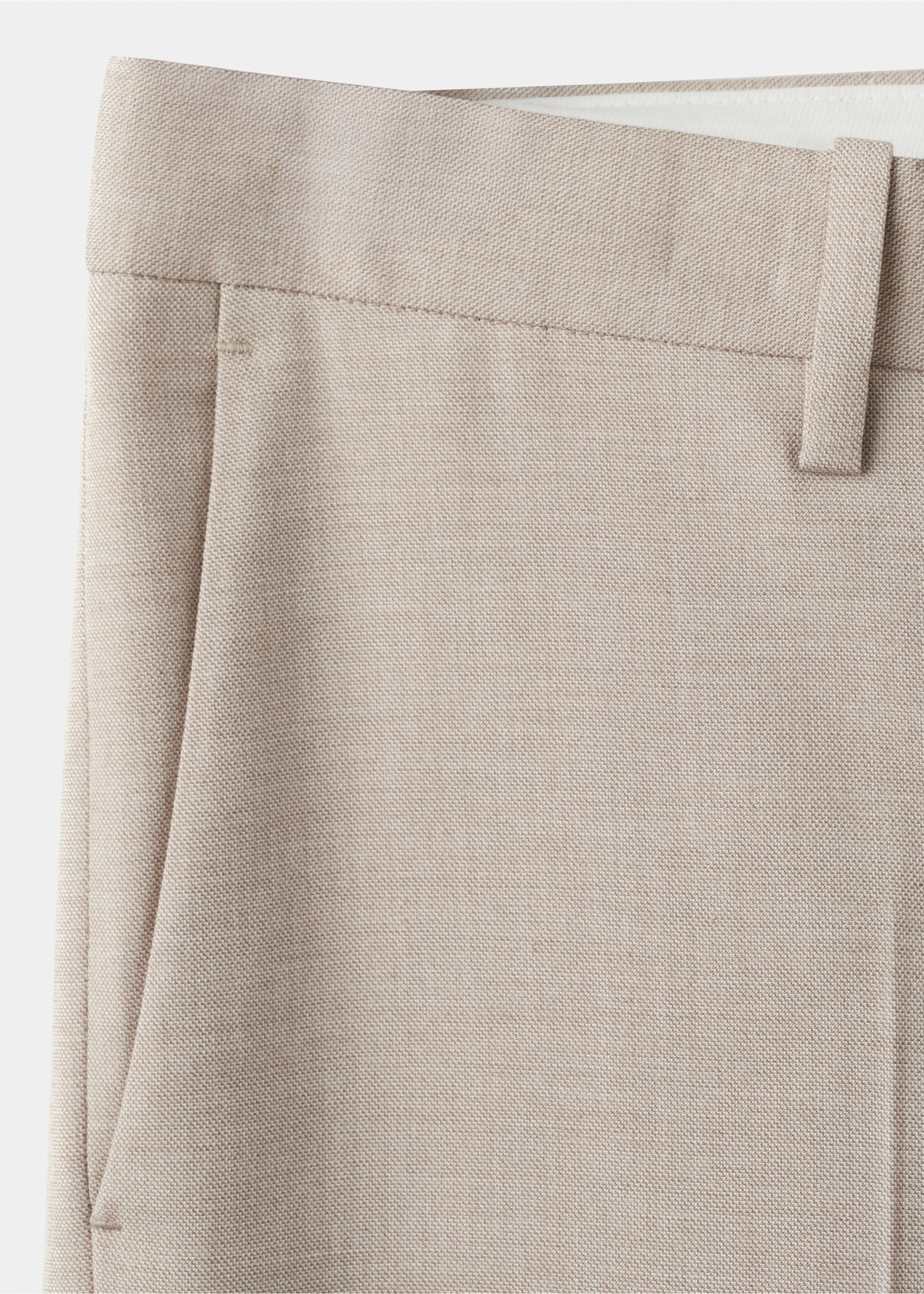 Milan slim fit kumaş pantolon - Ürün detayı 0, Bej. Ref: 27015943-00.