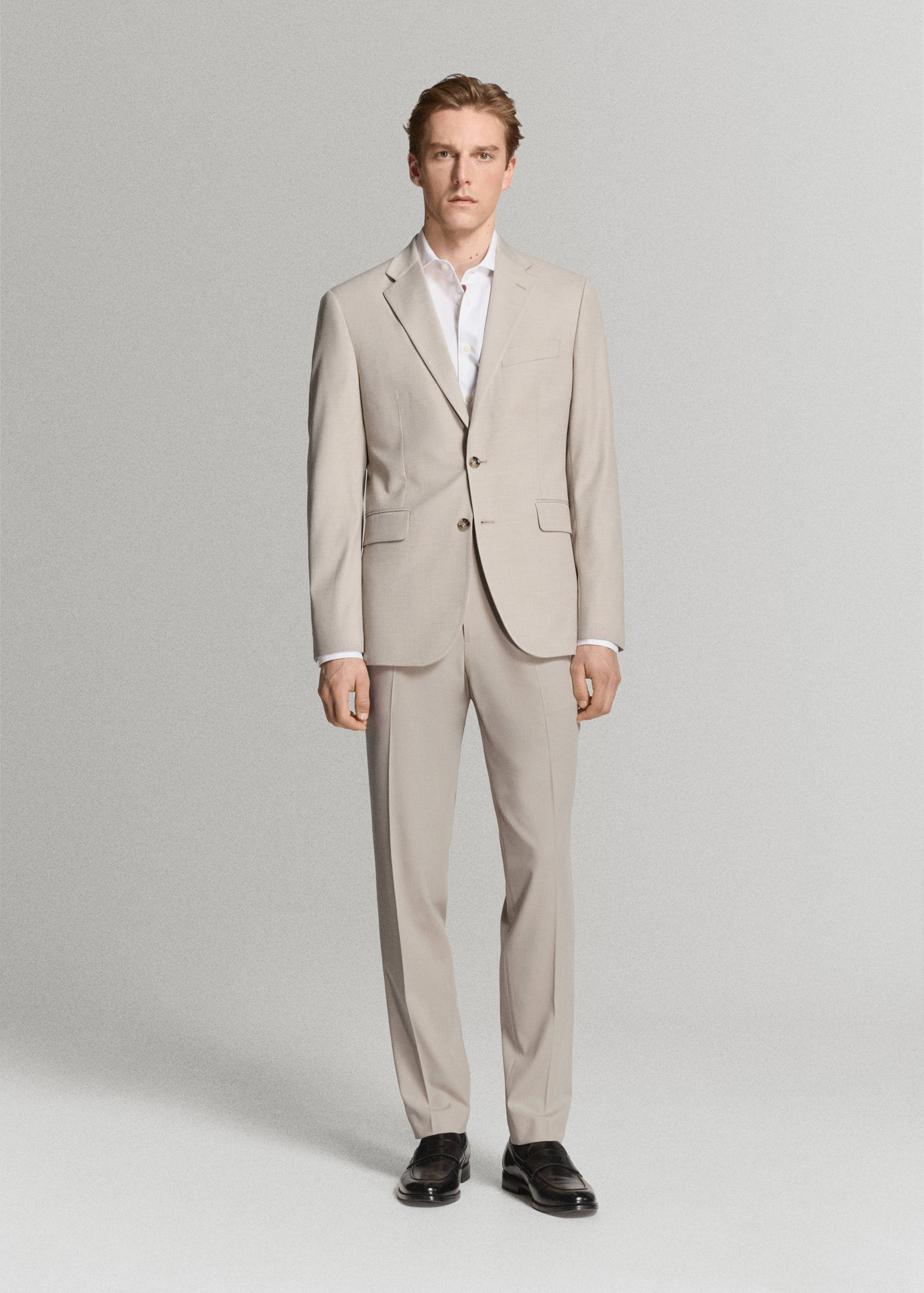 Pantalón traje Milán slim fit - Plano general