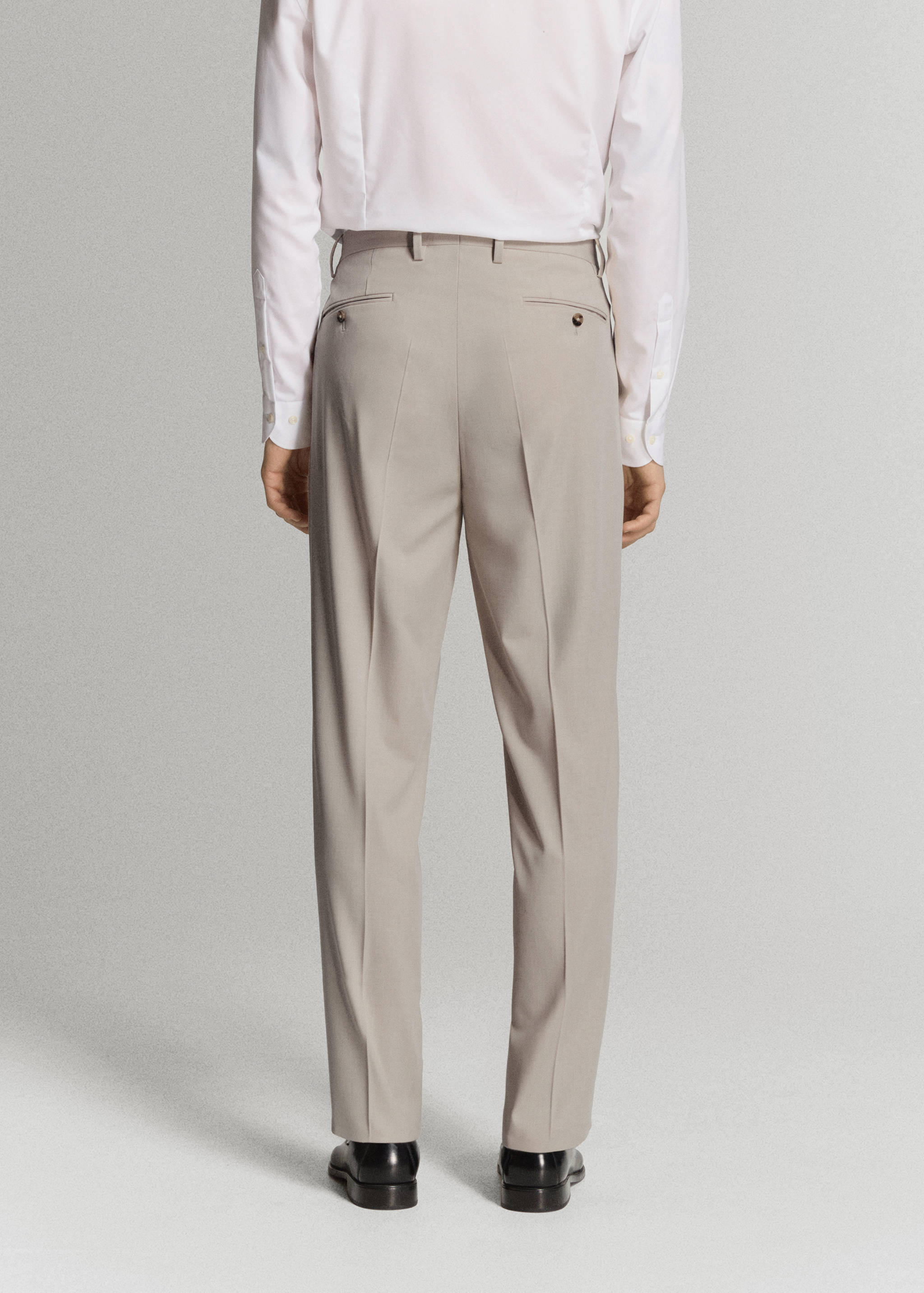 Pantalón traje Milán slim fit - Reverso del artículo